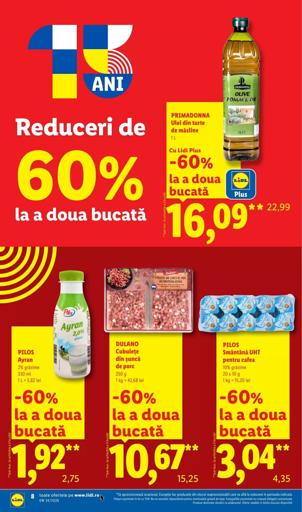 Catalogul cu oferte Lidl valabil de la 17.08.2026 - Pagina 8.