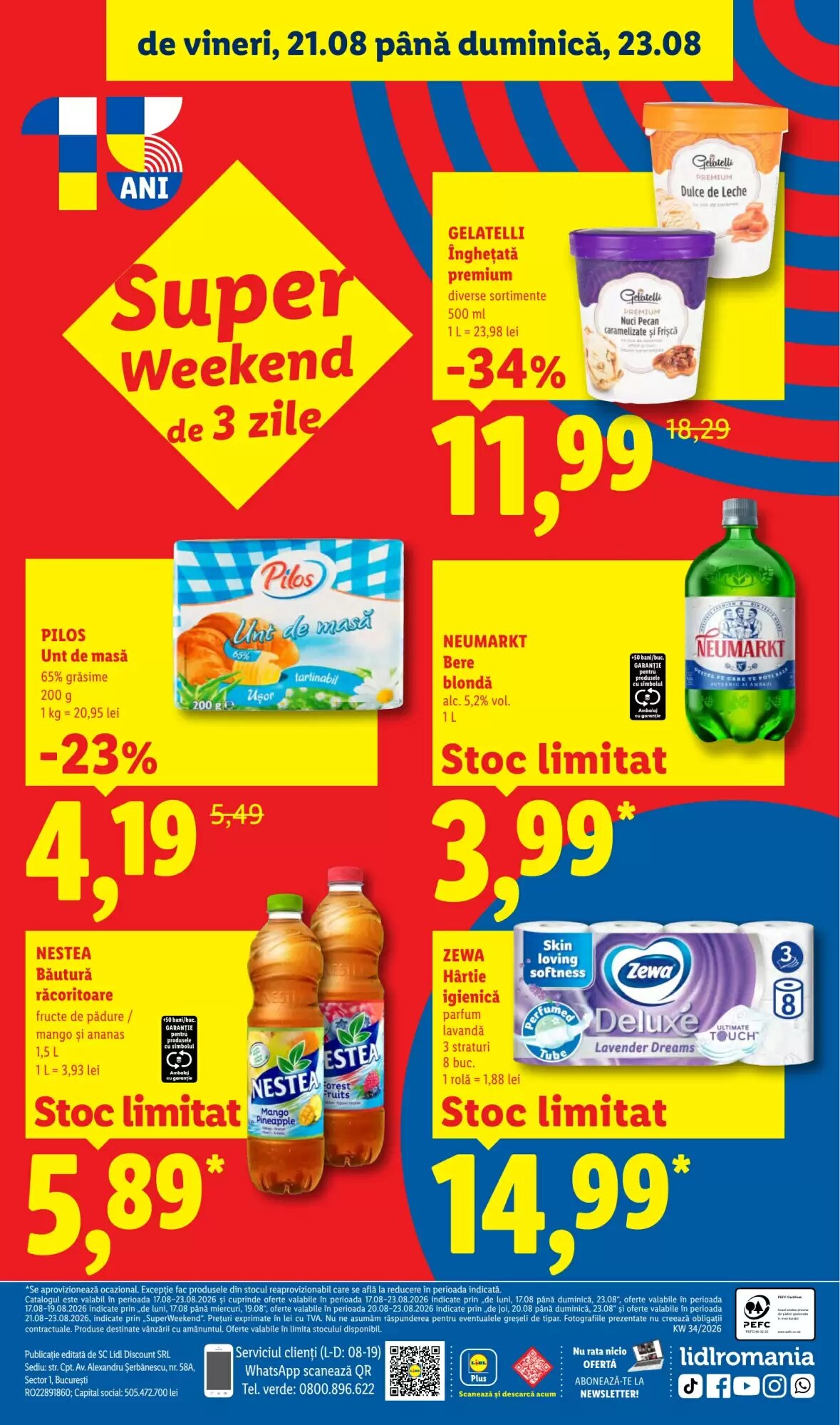 Catalogul cu oferte Lidl valabil de la 17.08.2026 - Pagina 94.