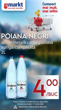 Catalogul cu oferte Remarkt valabil de la 17.08.2026