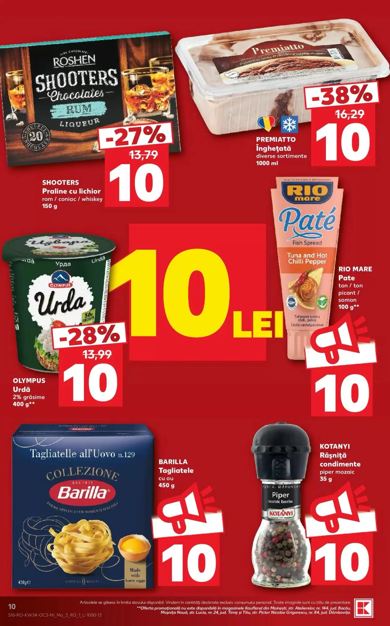 Catalogul cu oferte Kaufland valabil de la 19.08.2026 - Pagina 10.