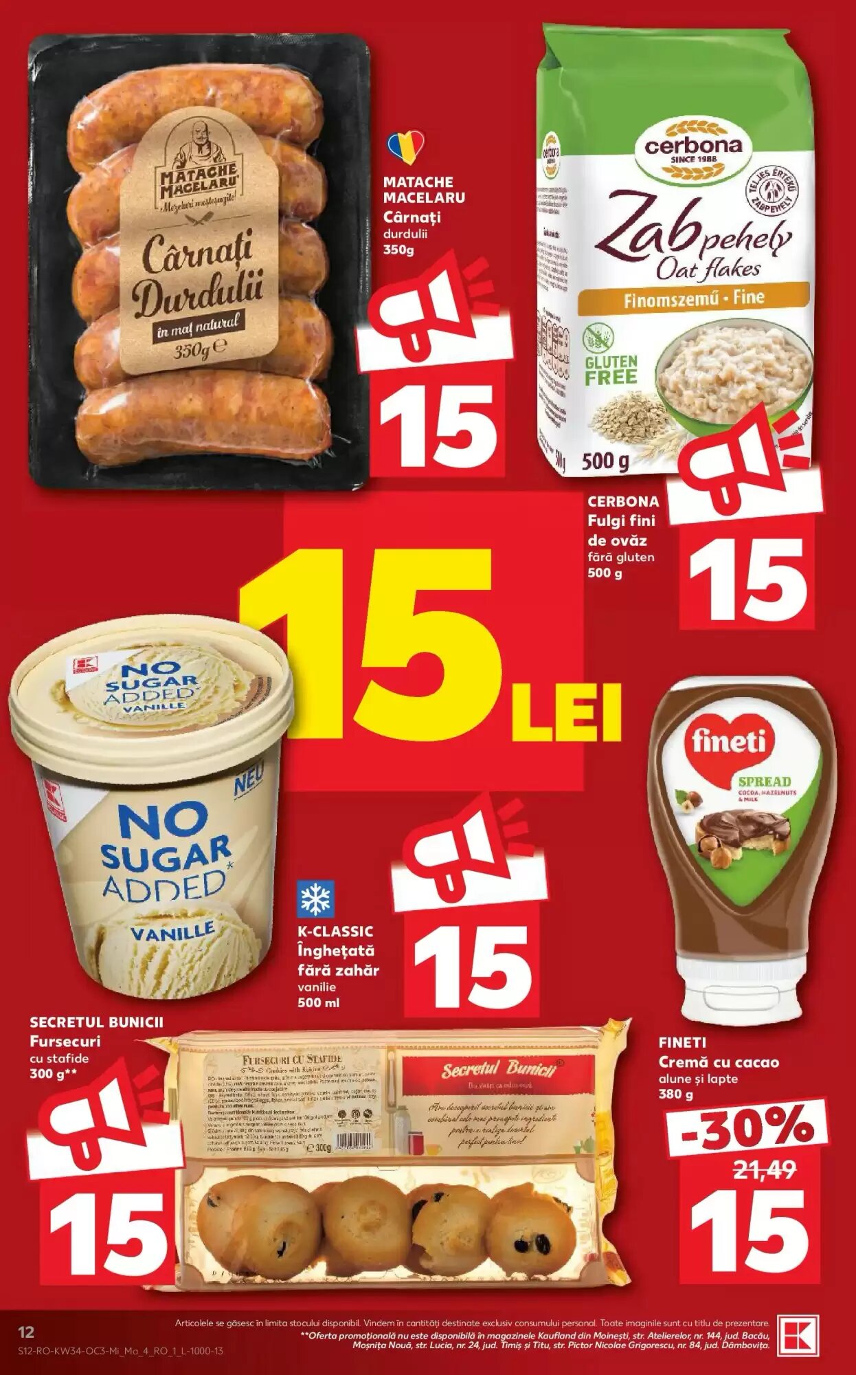 Catalogul cu oferte Kaufland valabil de la 19.08.2026 - Pagina 12.