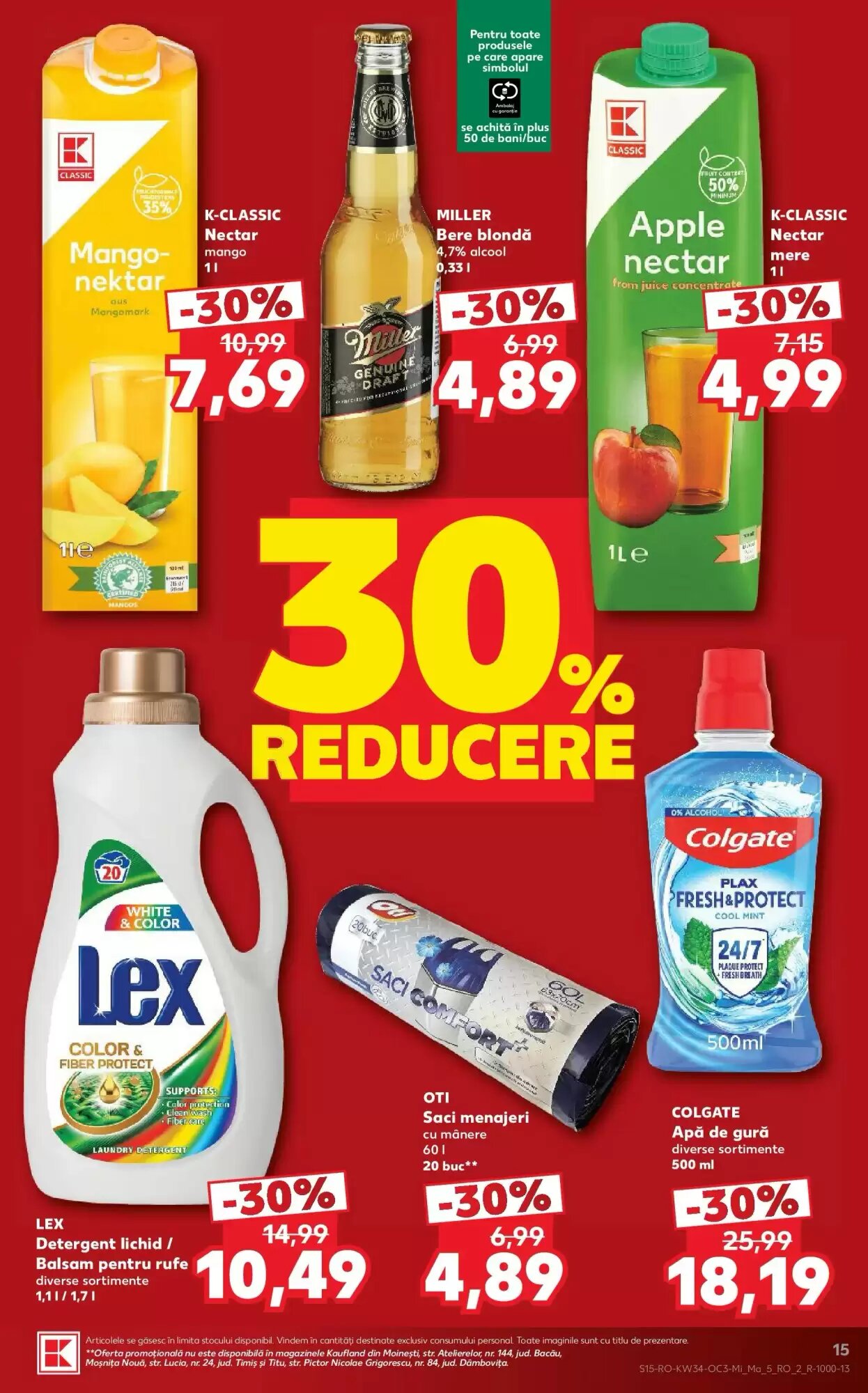 Catalogul cu oferte Kaufland valabil de la 19.08.2026 - Pagina 15.