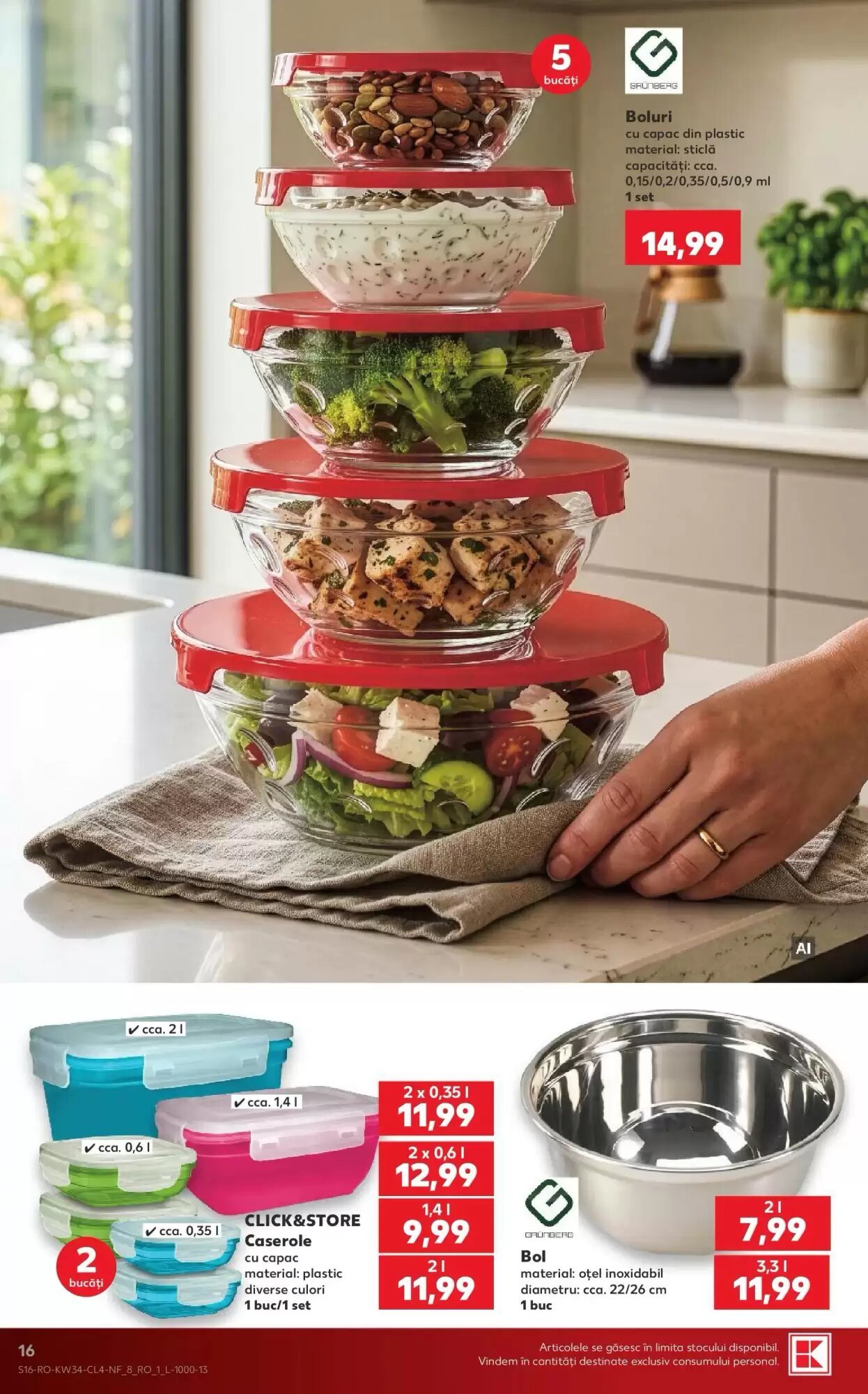 Catalogul cu oferte Kaufland valabil de la 19.08.2026 - Pagina 16.