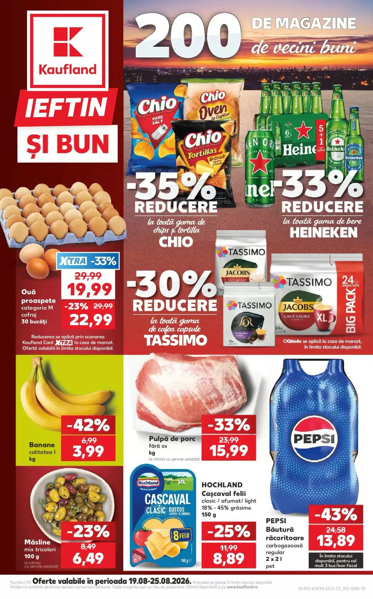 Catalogul cu oferte Kaufland valabil de la 19.08.2026 - Pagina 1.