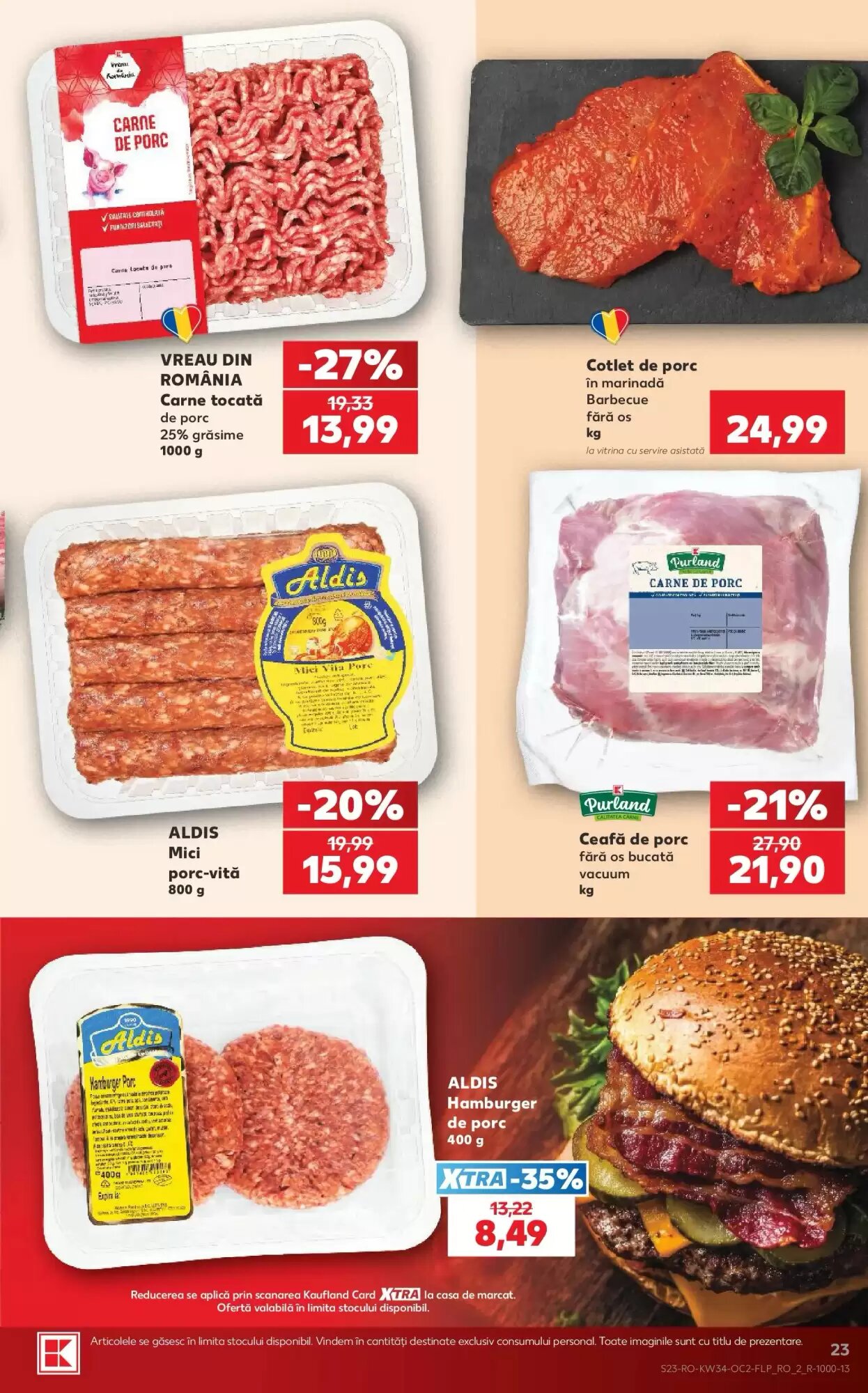 Catalogul cu oferte Kaufland valabil de la 19.08.2026 - Pagina 23.