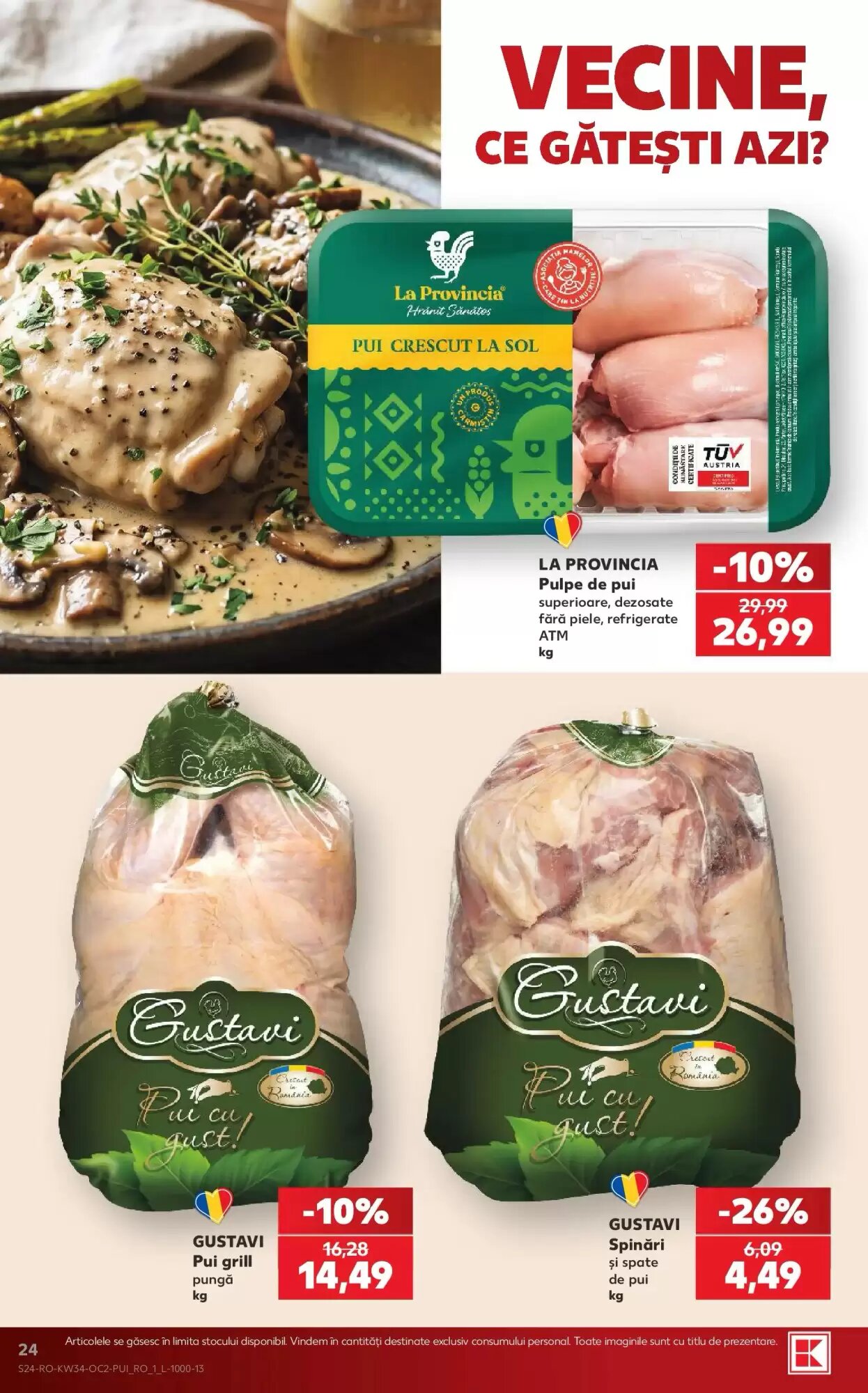 Catalogul cu oferte Kaufland valabil de la 19.08.2026 - Pagina 24.