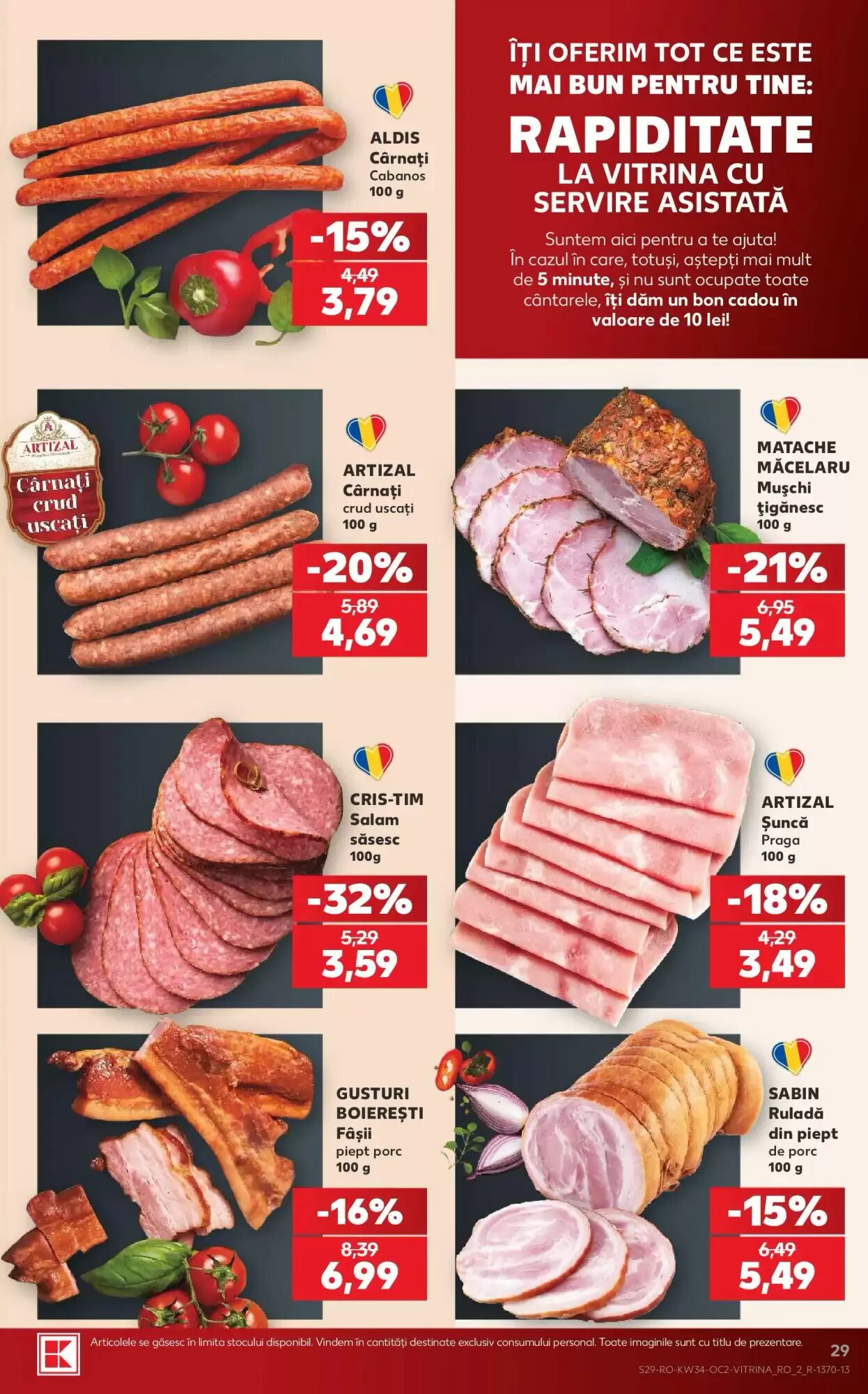 Catalogul cu oferte Kaufland valabil de la 19.08.2026 - Pagina 29.
