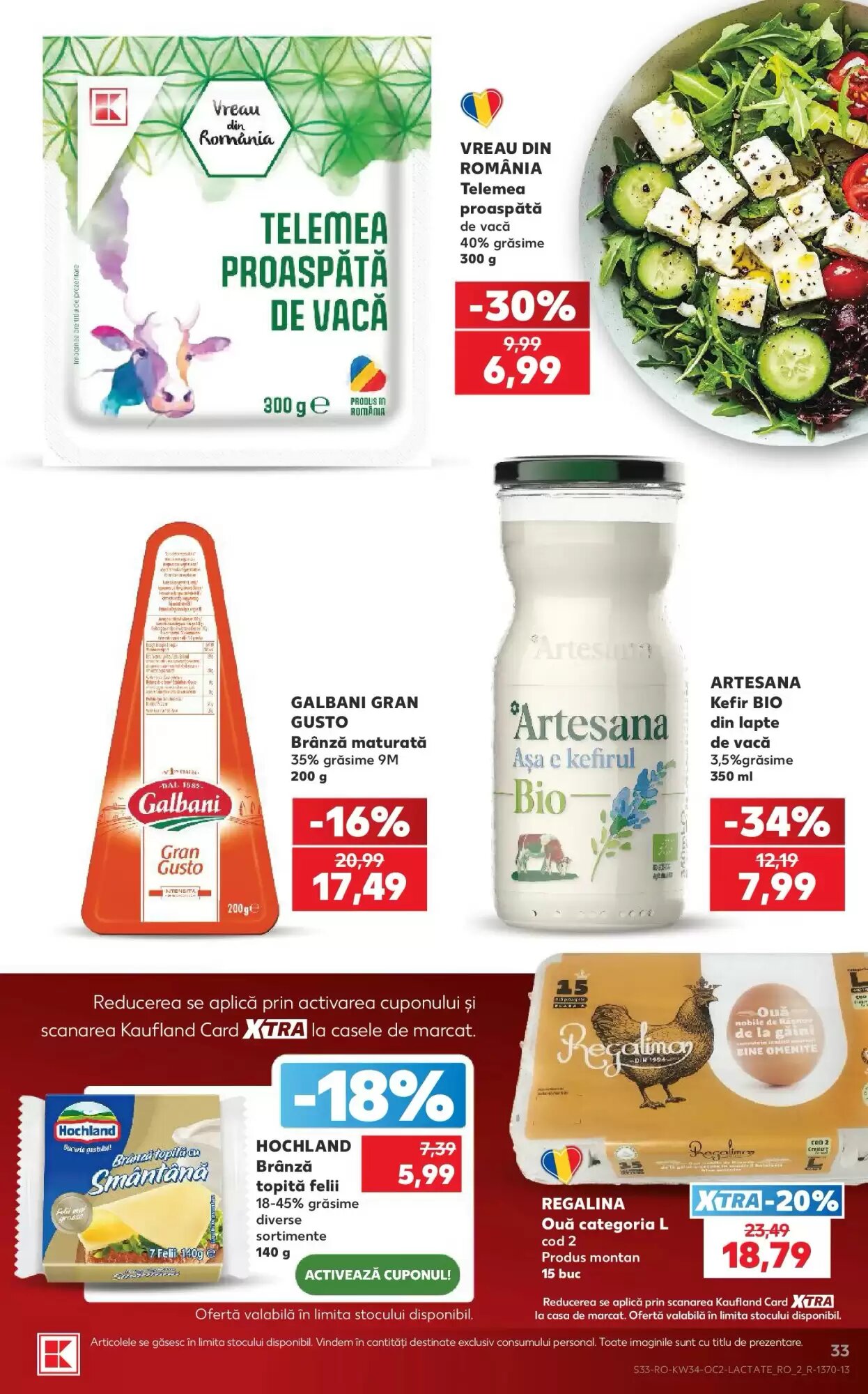 Catalogul cu oferte Kaufland valabil de la 19.08.2026 - Pagina 33.