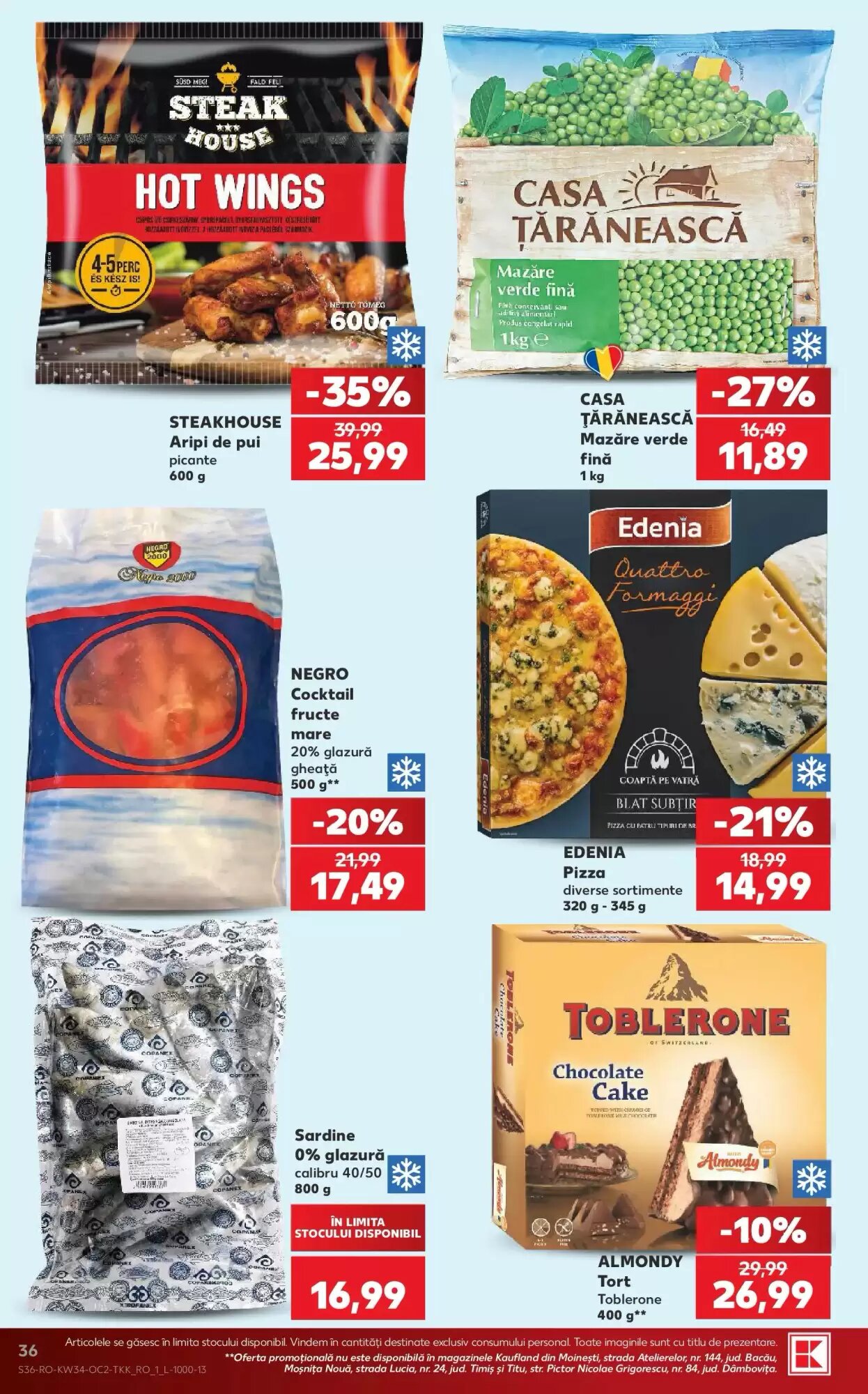 Catalogul cu oferte Kaufland valabil de la 19.08.2026 - Pagina 36.