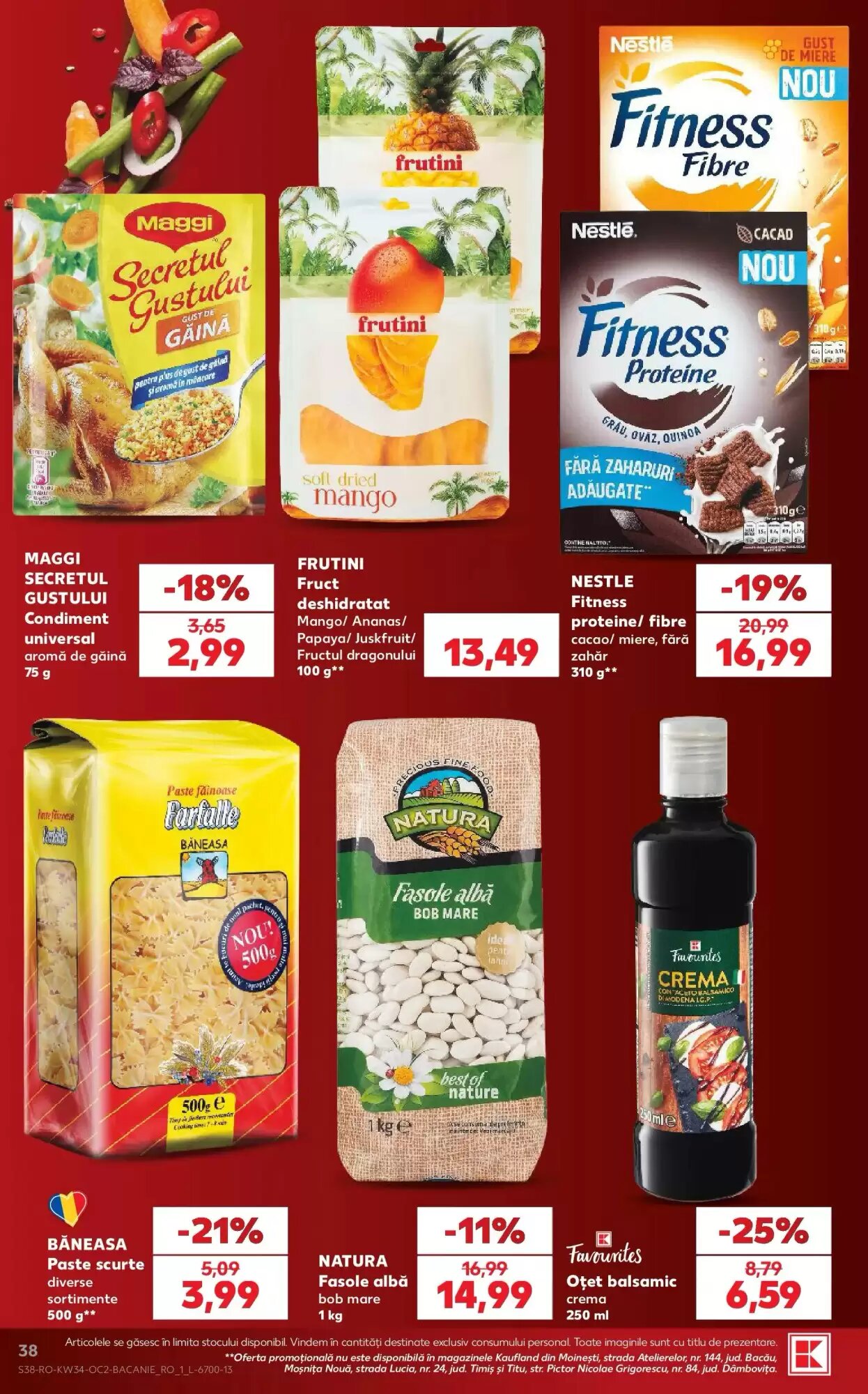 Catalogul cu oferte Kaufland valabil de la 19.08.2026 - Pagina 38.