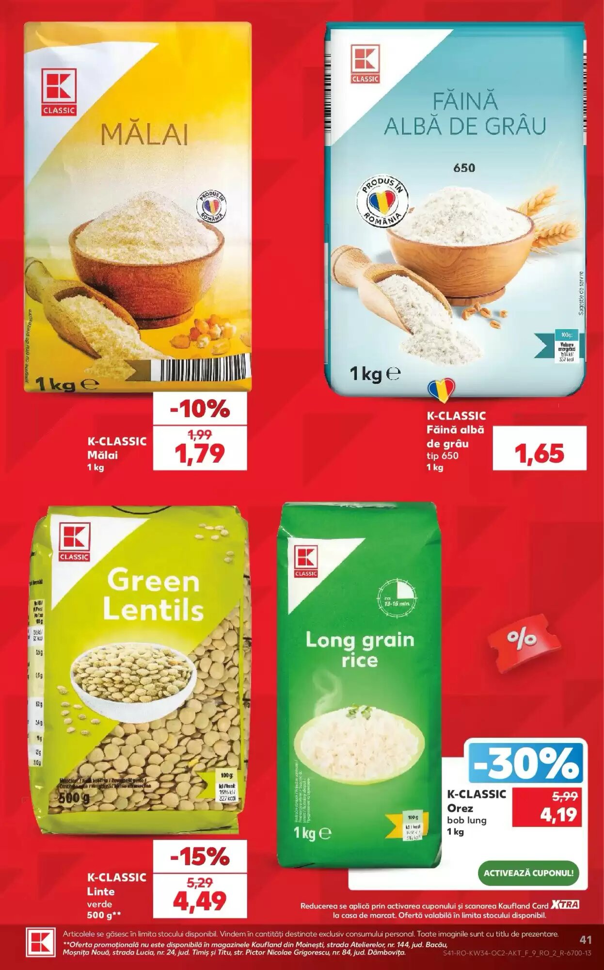 Catalogul cu oferte Kaufland valabil de la 19.08.2026 - Pagina 41.