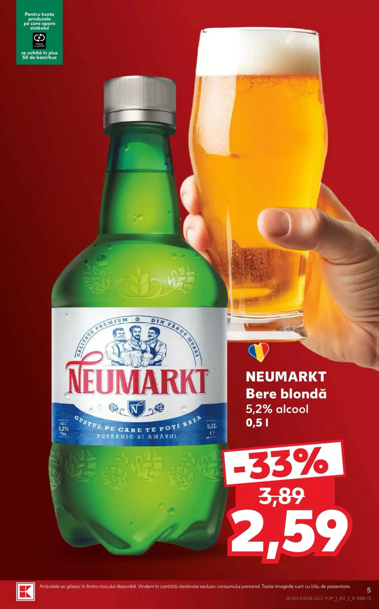 Catalogul cu oferte Kaufland valabil de la 19.08.2026 - Pagina 5.