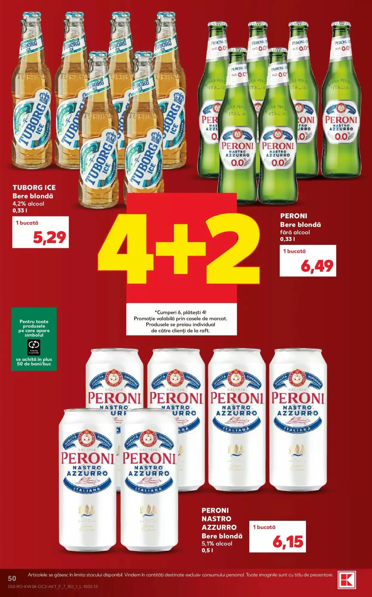 Catalogul cu oferte Kaufland valabil de la 19.08.2026 - Pagina 50.