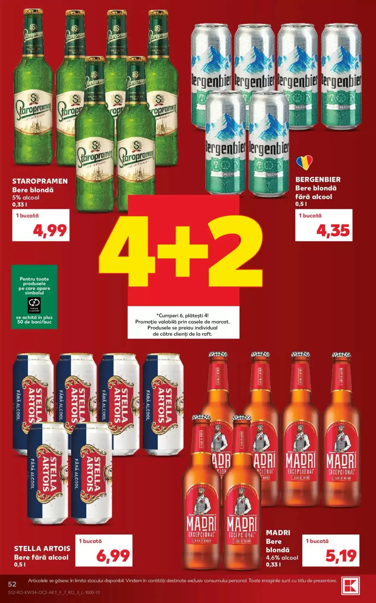 Catalogul cu oferte Kaufland valabil de la 19.08.2026 - Pagina 52.