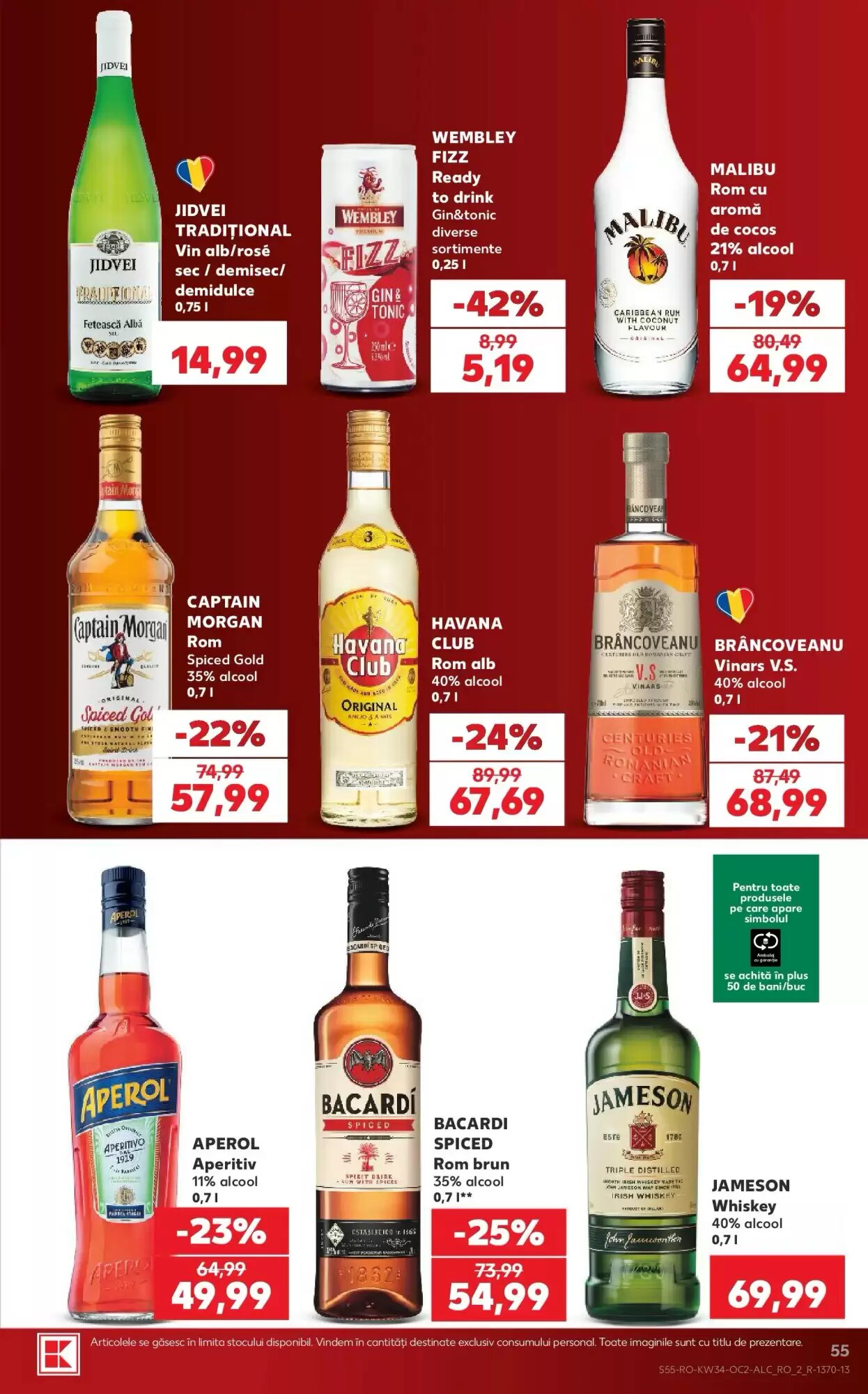 Catalogul cu oferte Kaufland valabil de la 19.08.2026 - Pagina 55.