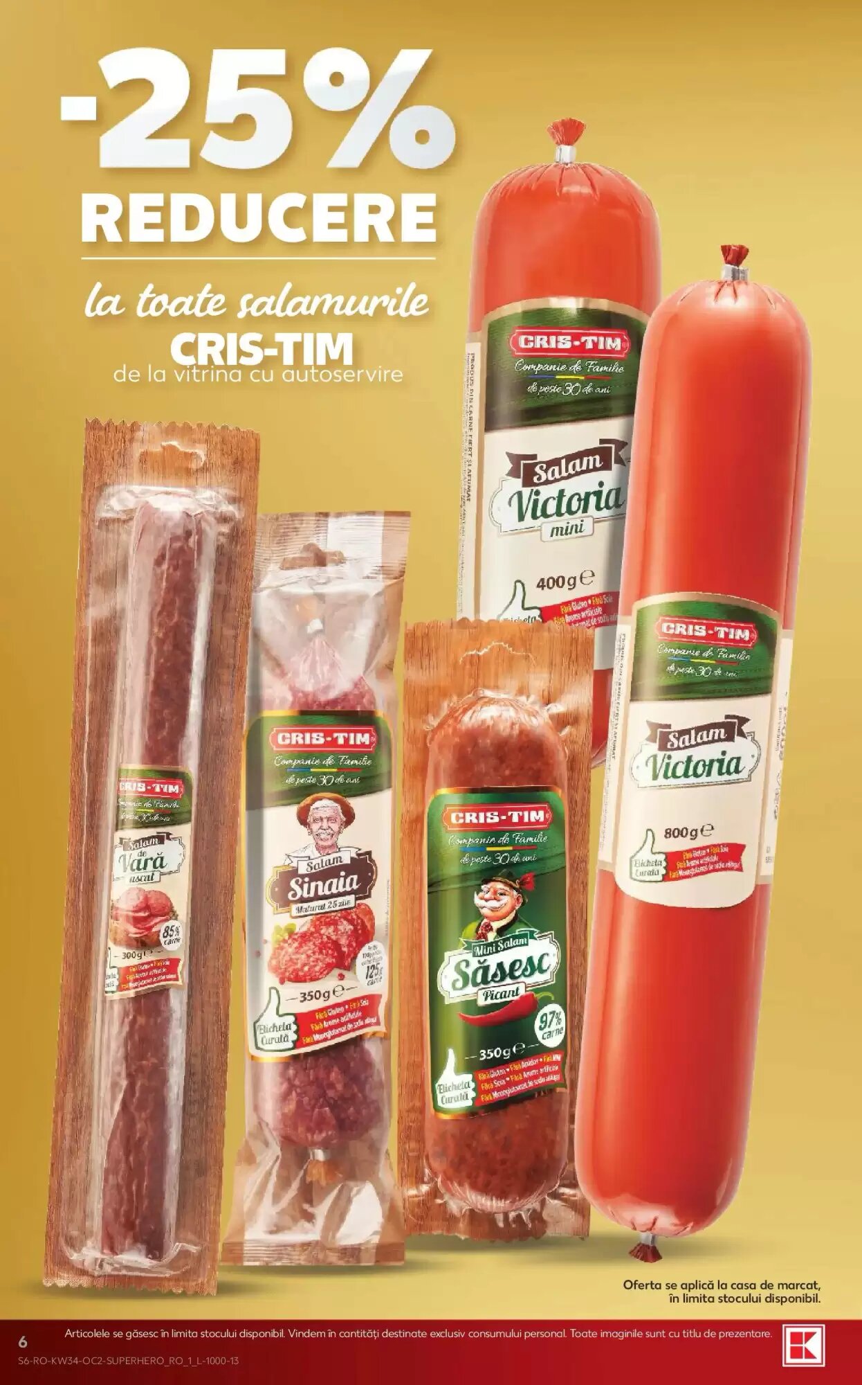 Catalogul cu oferte Kaufland valabil de la 19.08.2026 - Pagina 6.