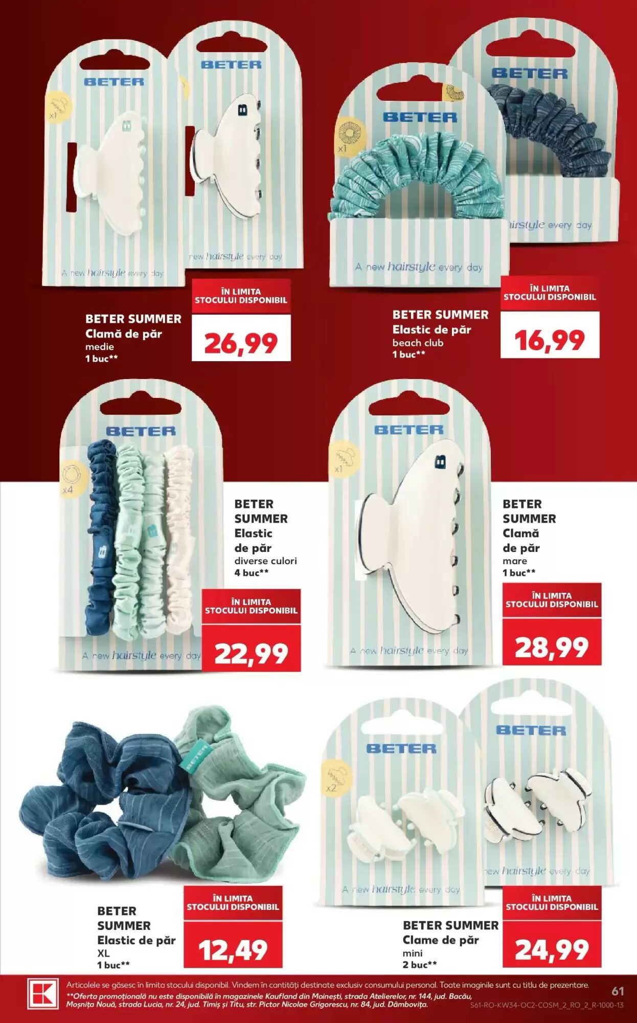 Catalogul cu oferte Kaufland valabil de la 19.08.2026 - Pagina 61.