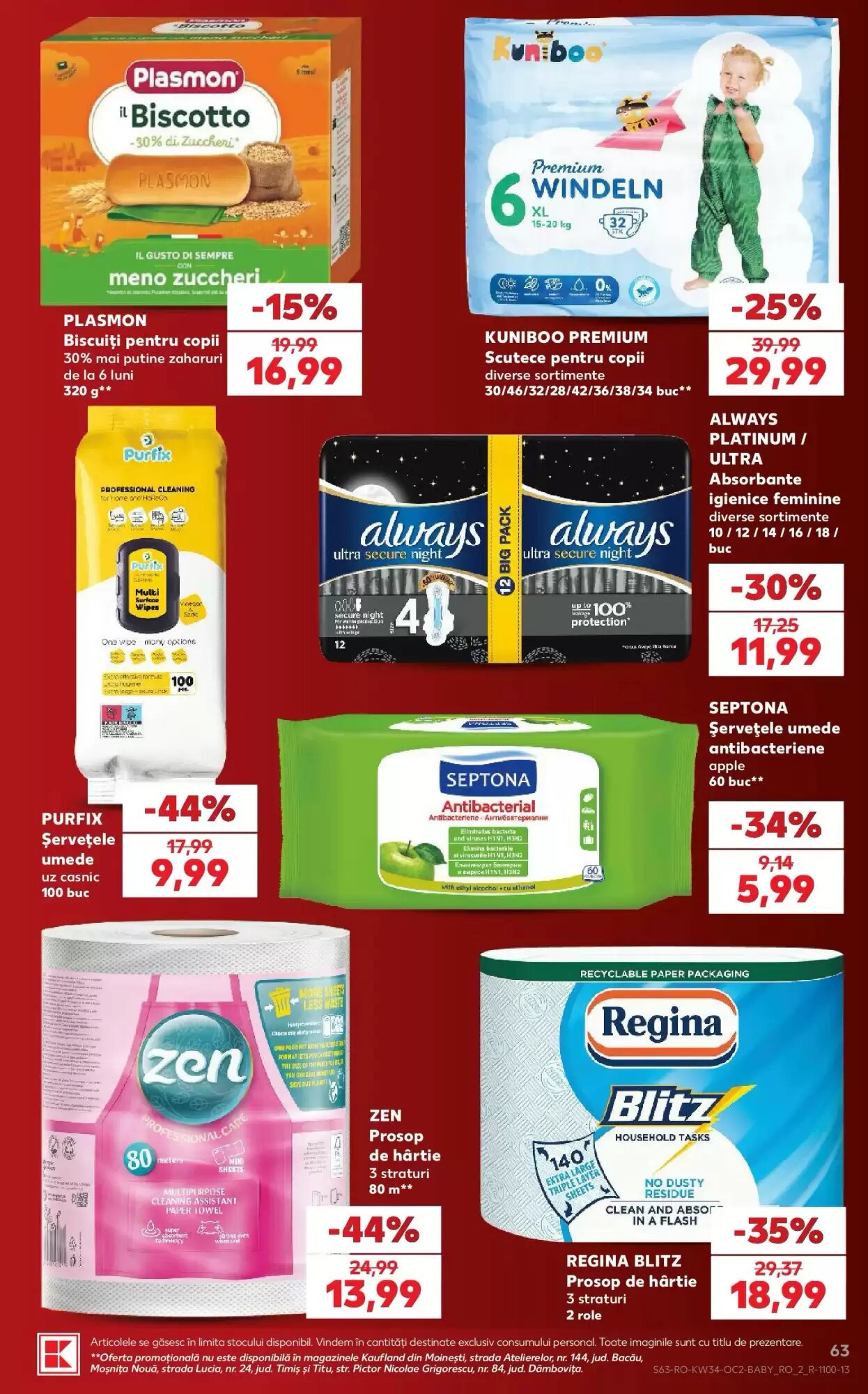 Catalogul cu oferte Kaufland valabil de la 19.08.2026 - Pagina 63.
