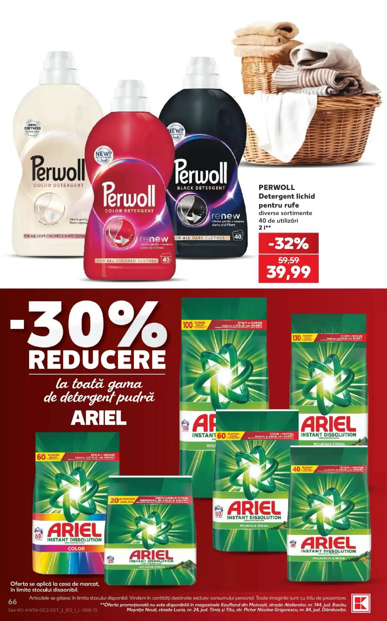 Catalogul cu oferte Kaufland valabil de la 19.08.2026 - Pagina 66.