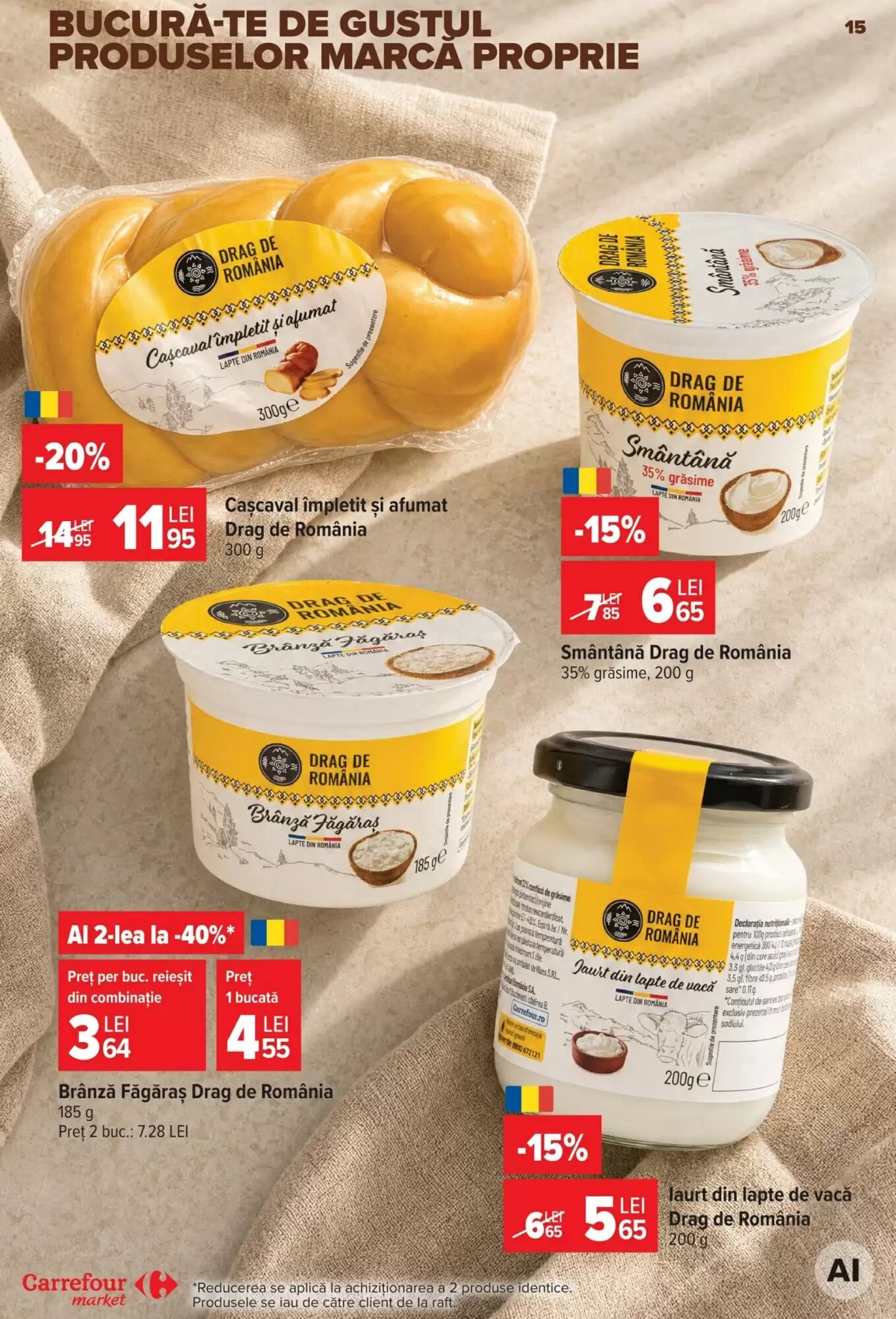 Catalogul cu oferte Carrefour Market valabil de la 19.08.2026 - Pagina 15.
