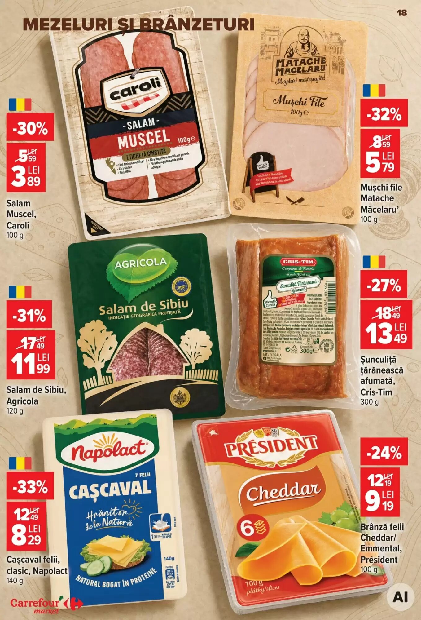 Catalogul cu oferte Carrefour Market valabil de la 19.08.2026 - Pagina 18.