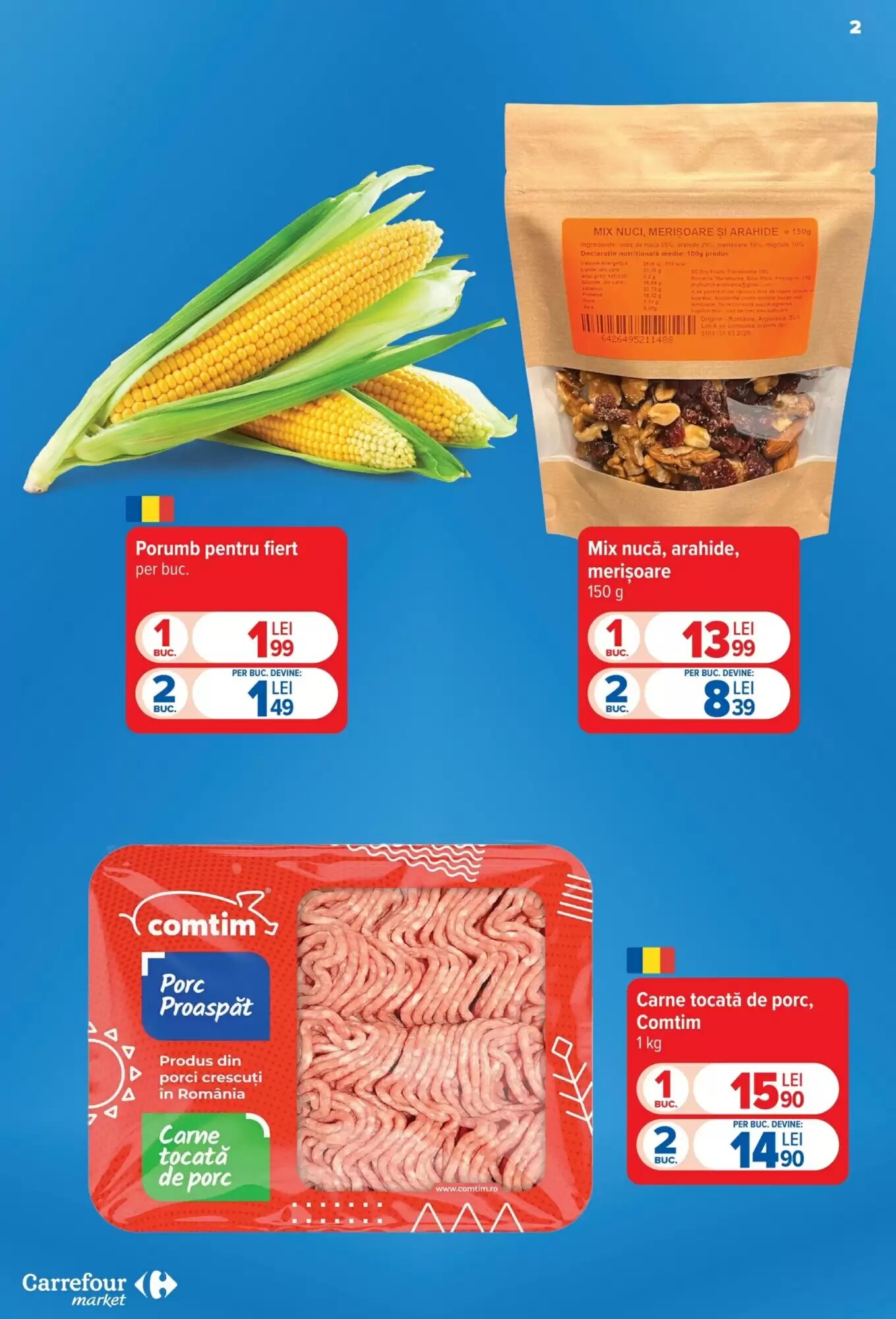Catalogul cu oferte Carrefour Market valabil de la 19.08.2026 - Pagina 2.