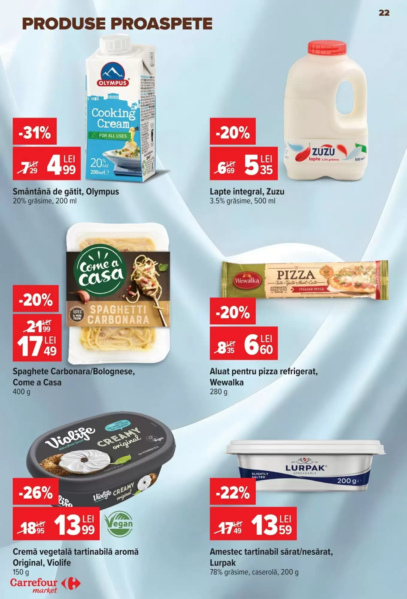 Catalogul cu oferte Carrefour Market valabil de la 19.08.2026 - Pagina 22.