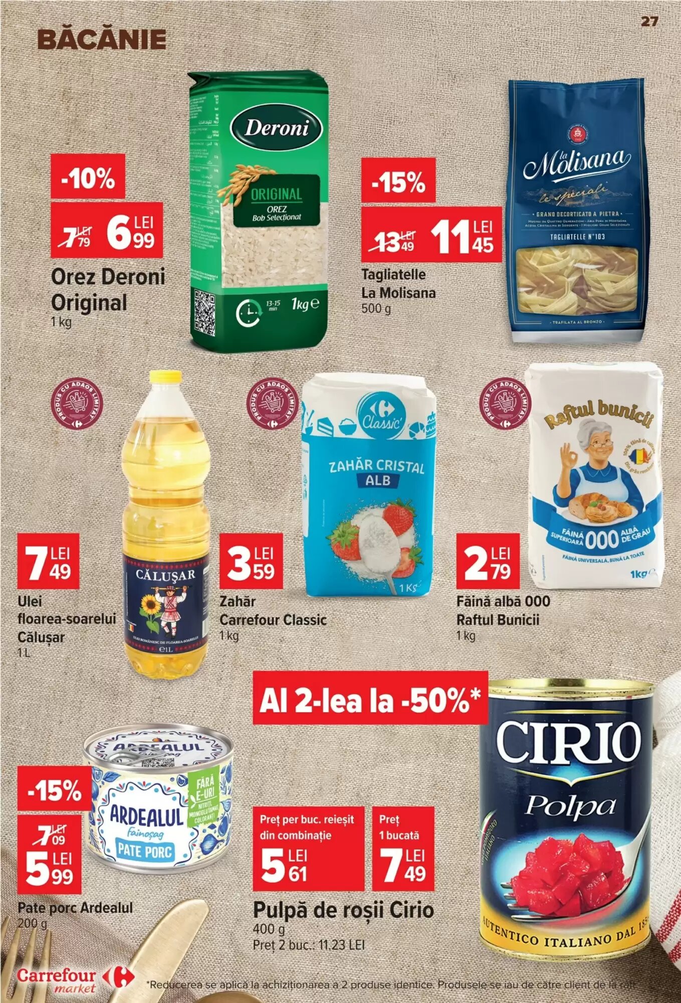 Catalogul cu oferte Carrefour Market valabil de la 19.08.2026 - Pagina 27.