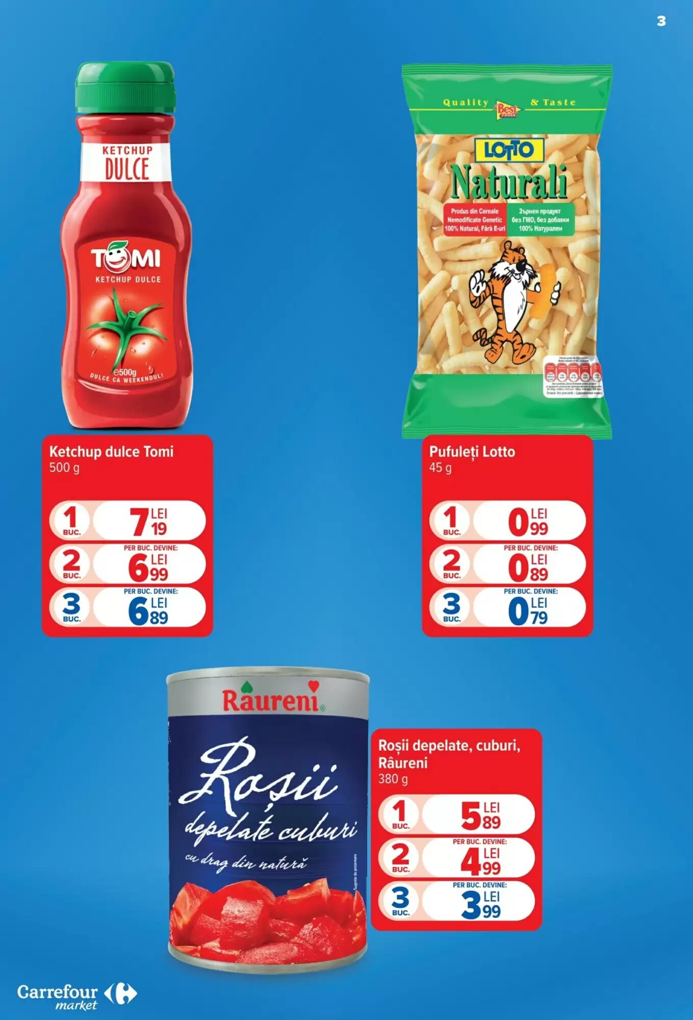 Catalogul cu oferte Carrefour Market valabil de la 19.08.2026 - Pagina 3.