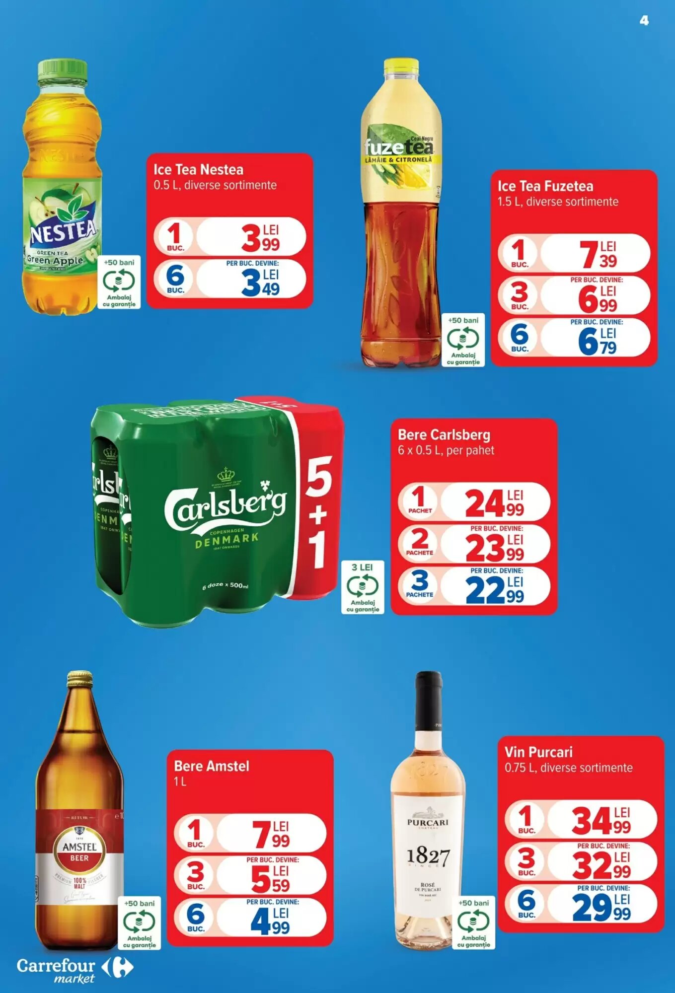 Catalogul cu oferte Carrefour Market valabil de la 19.08.2026 - Pagina 4.