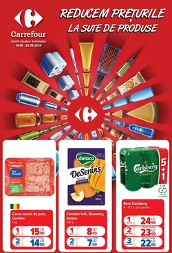 Catalogul cu oferte Carrefour valabil de la 19.08.2026