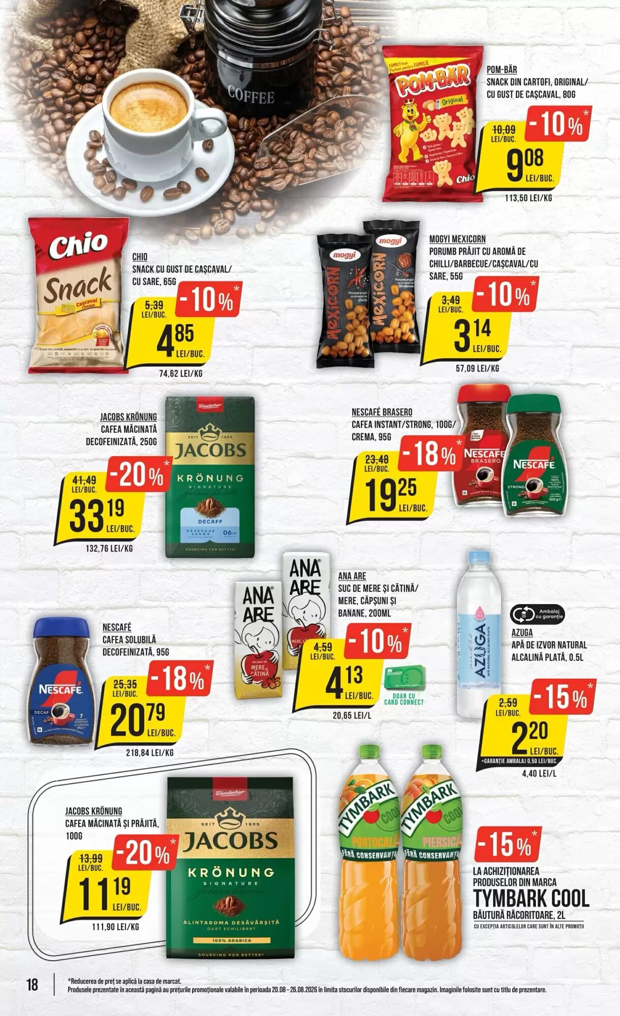 Catalogul cu oferte Mega Image valabil de la 20.08.2026 - Pagina 18.
