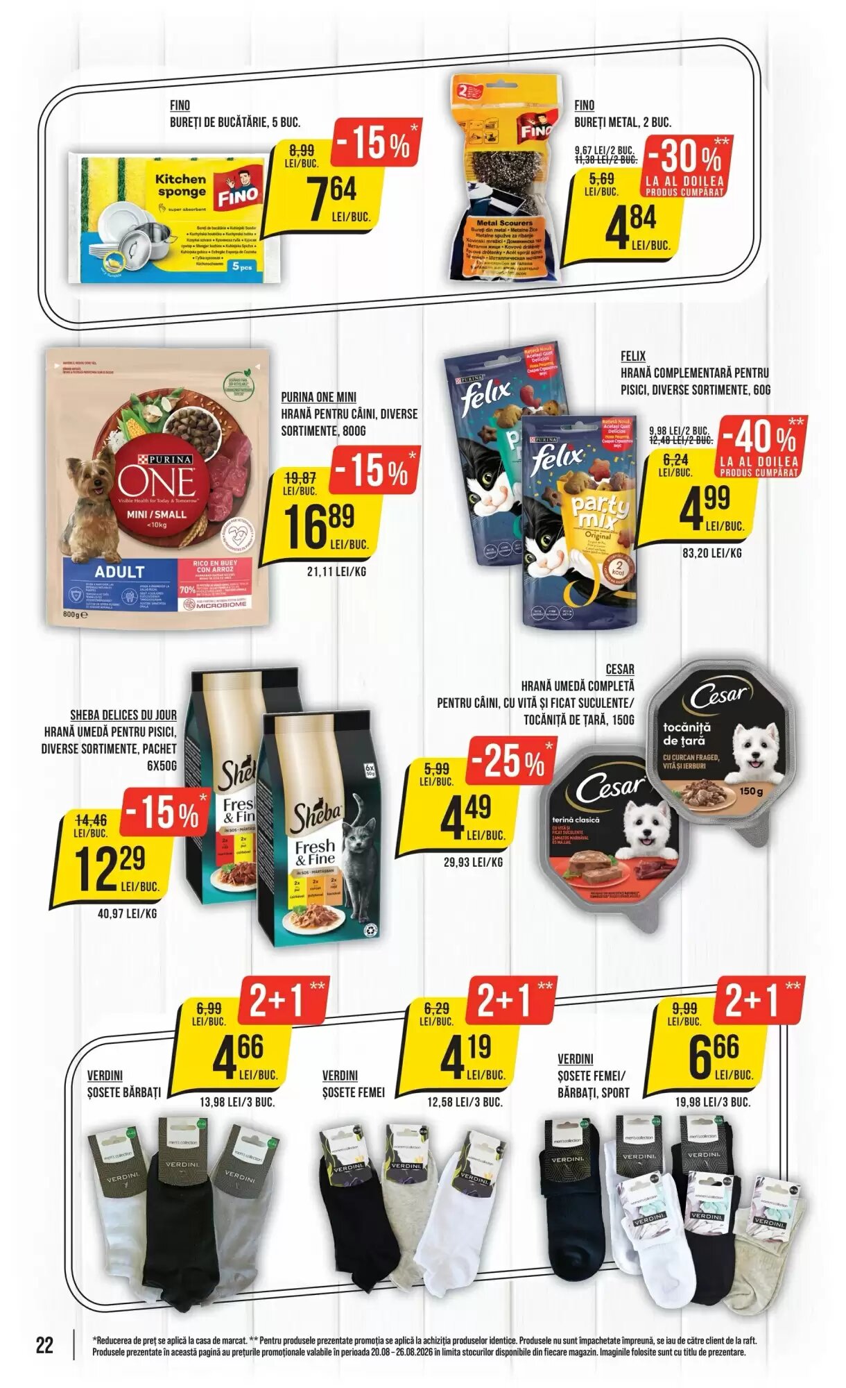 Catalogul cu oferte Mega Image valabil de la 20.08.2026 - Pagina 22.