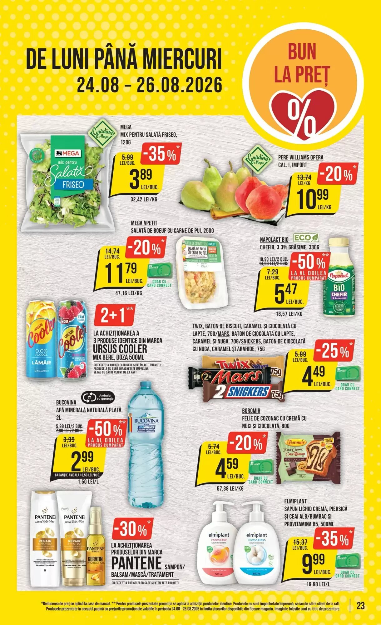 Catalogul cu oferte Mega Image valabil de la 20.08.2026 - Pagina 23.