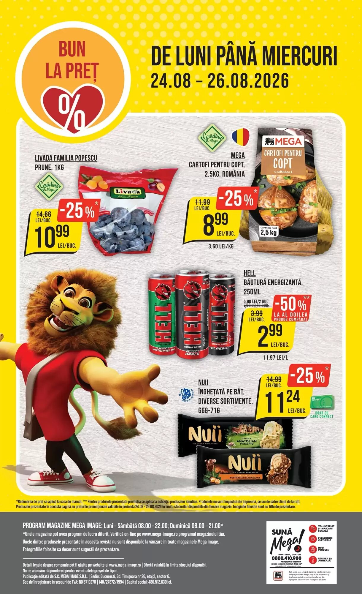 Catalogul cu oferte Mega Image valabil de la 20.08.2026 - Pagina 24.