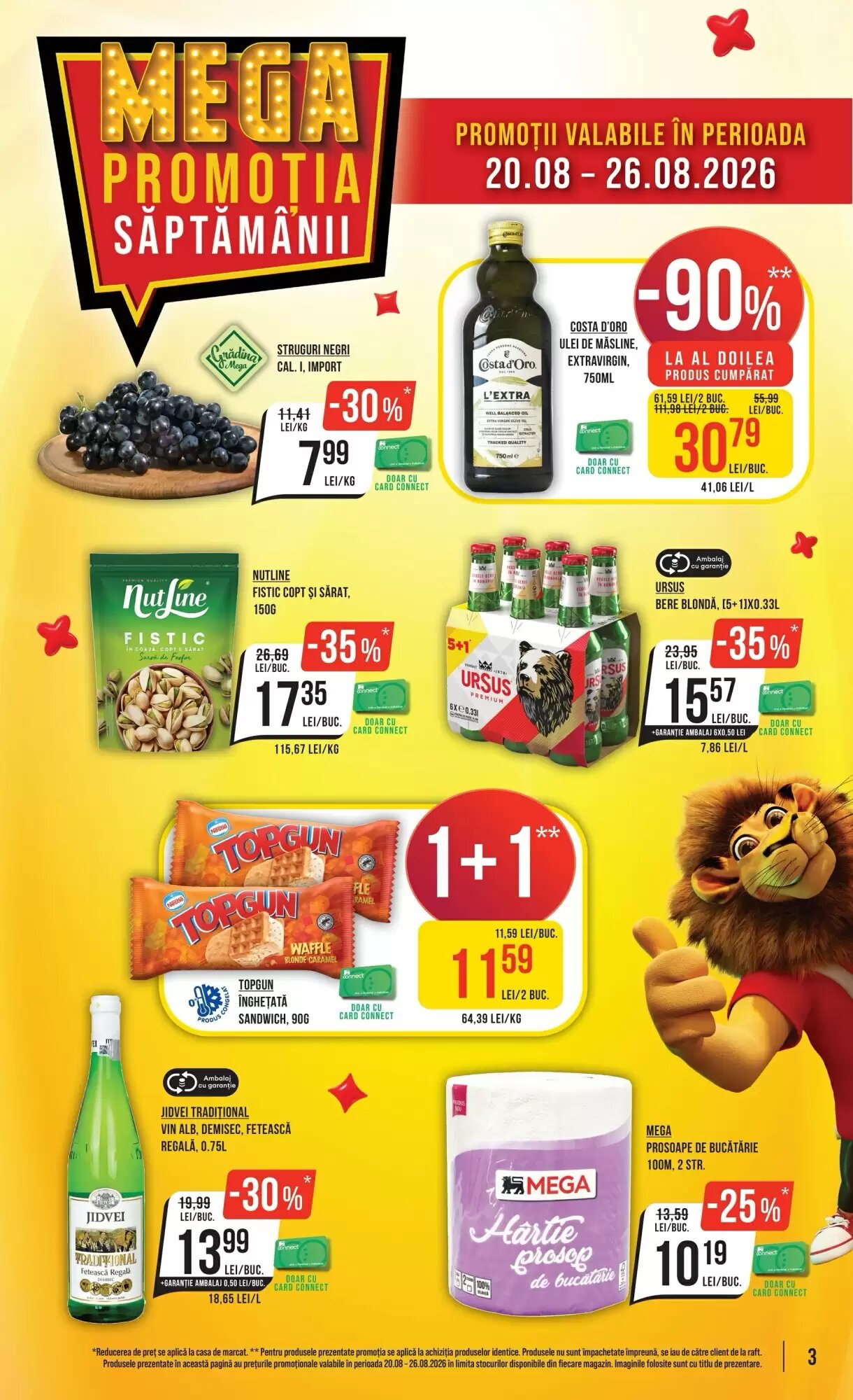 Catalogul cu oferte Mega Image valabil de la 20.08.2026 - Pagina 3.