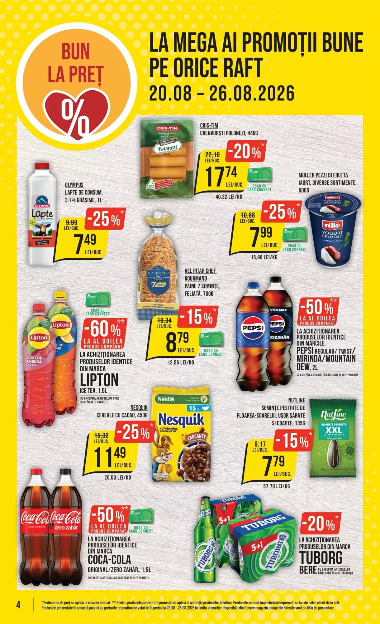 Catalogul cu oferte Mega Image valabil de la 20.08.2026 - Pagina 4.