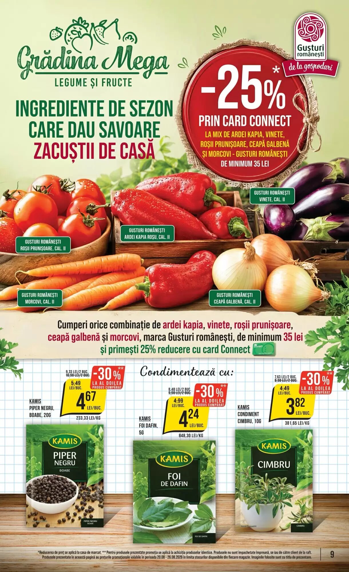 Catalogul cu oferte Mega Image valabil de la 20.08.2026 - Pagina 9.