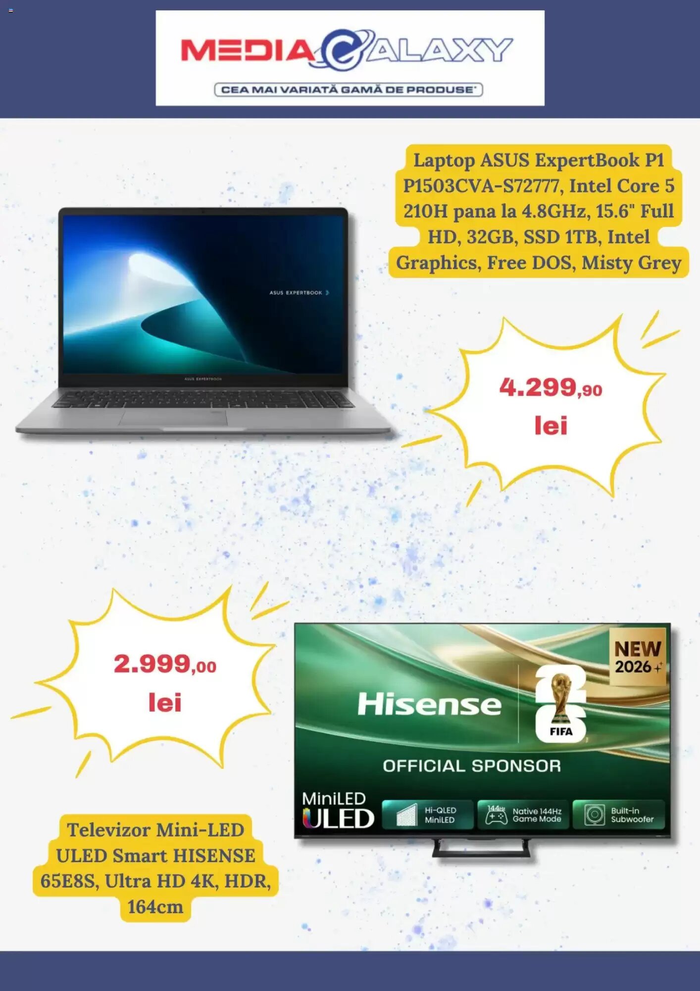 Catalogul cu oferte Media Galaxy valabil de la 20.08.2026 - Pagina 3.