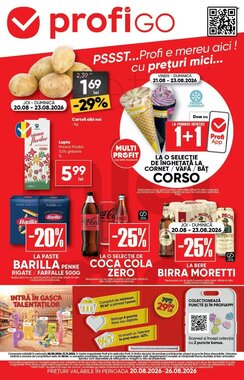 Catalogul cu oferte PROFI valabil de la 20.08.2026