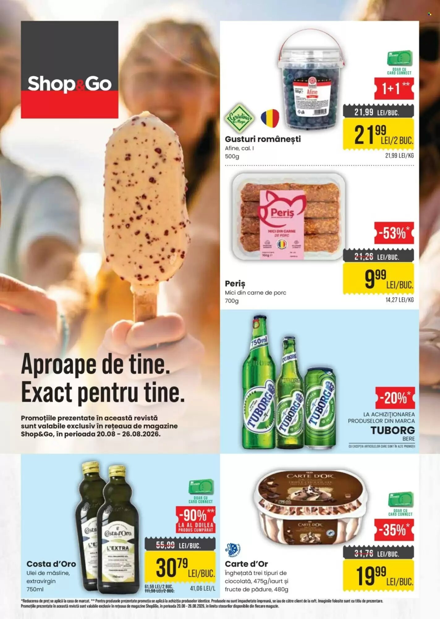 Catalogul cu oferte Mega Image valabil de la 20.08.2026 - Pagina 1.