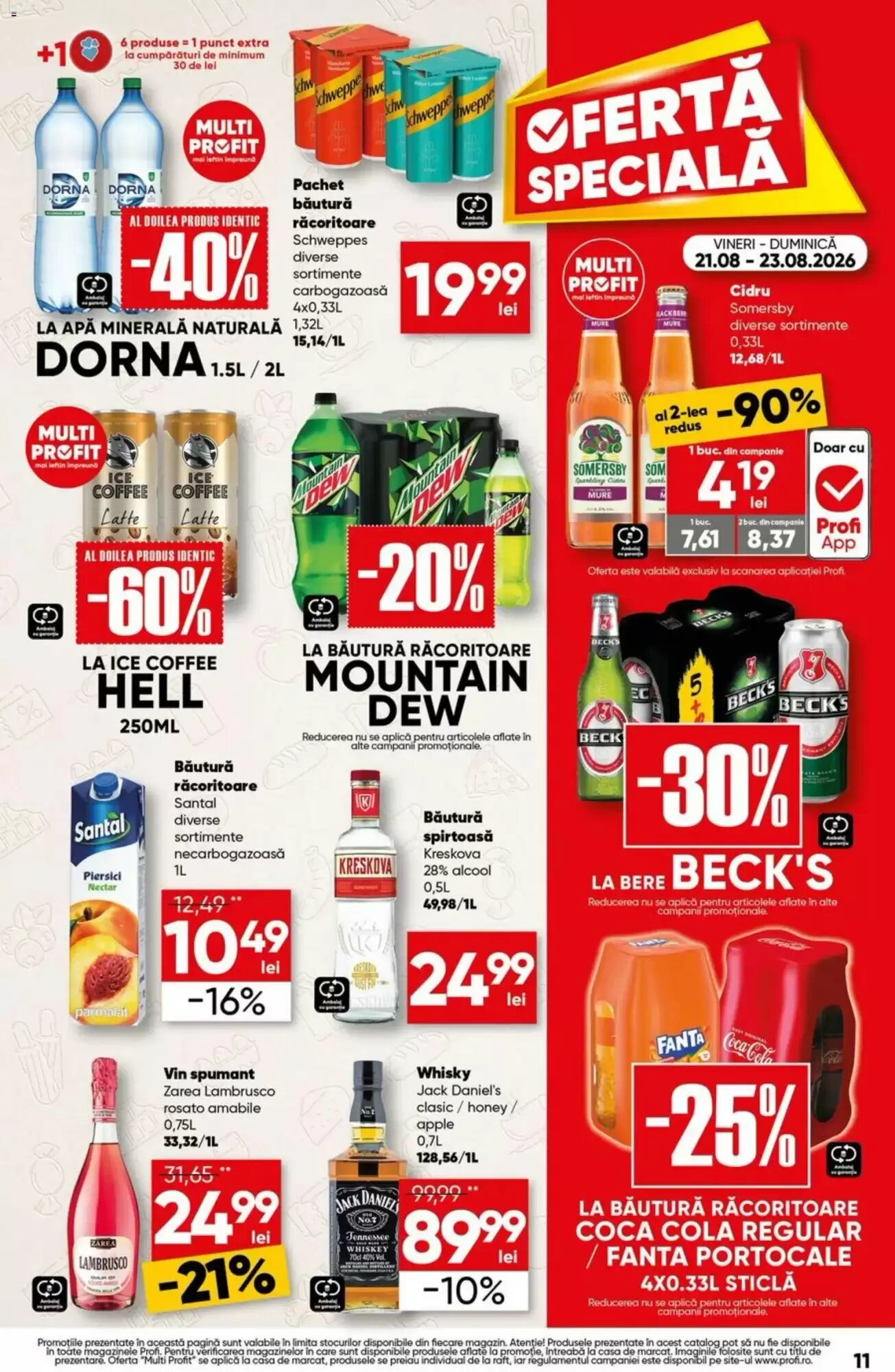 Catalogul cu oferte PROFI valabil de la 20.08.2026 - Pagina 11.