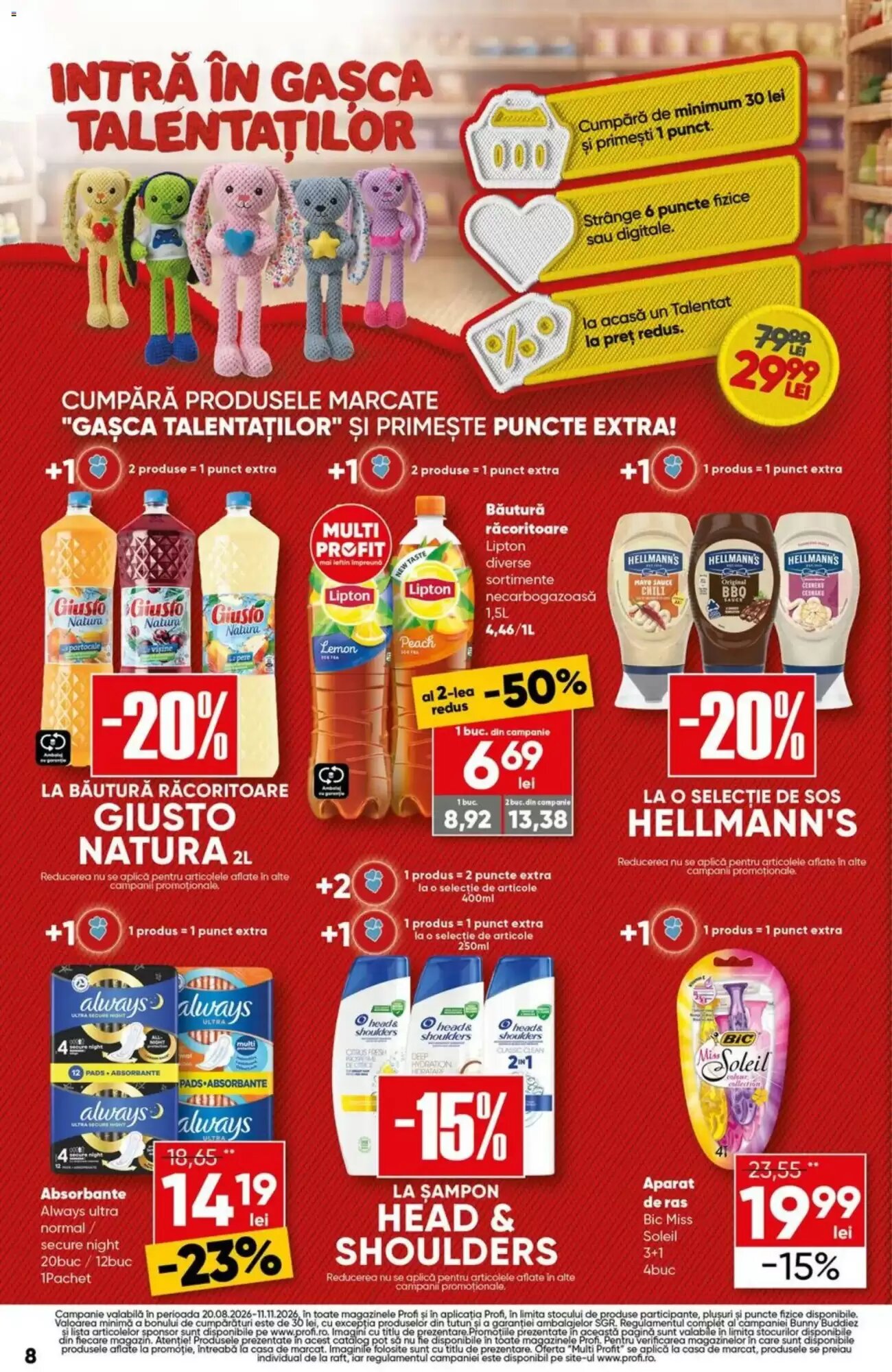 Catalogul cu oferte PROFI valabil de la 20.08.2026 - Pagina 8.