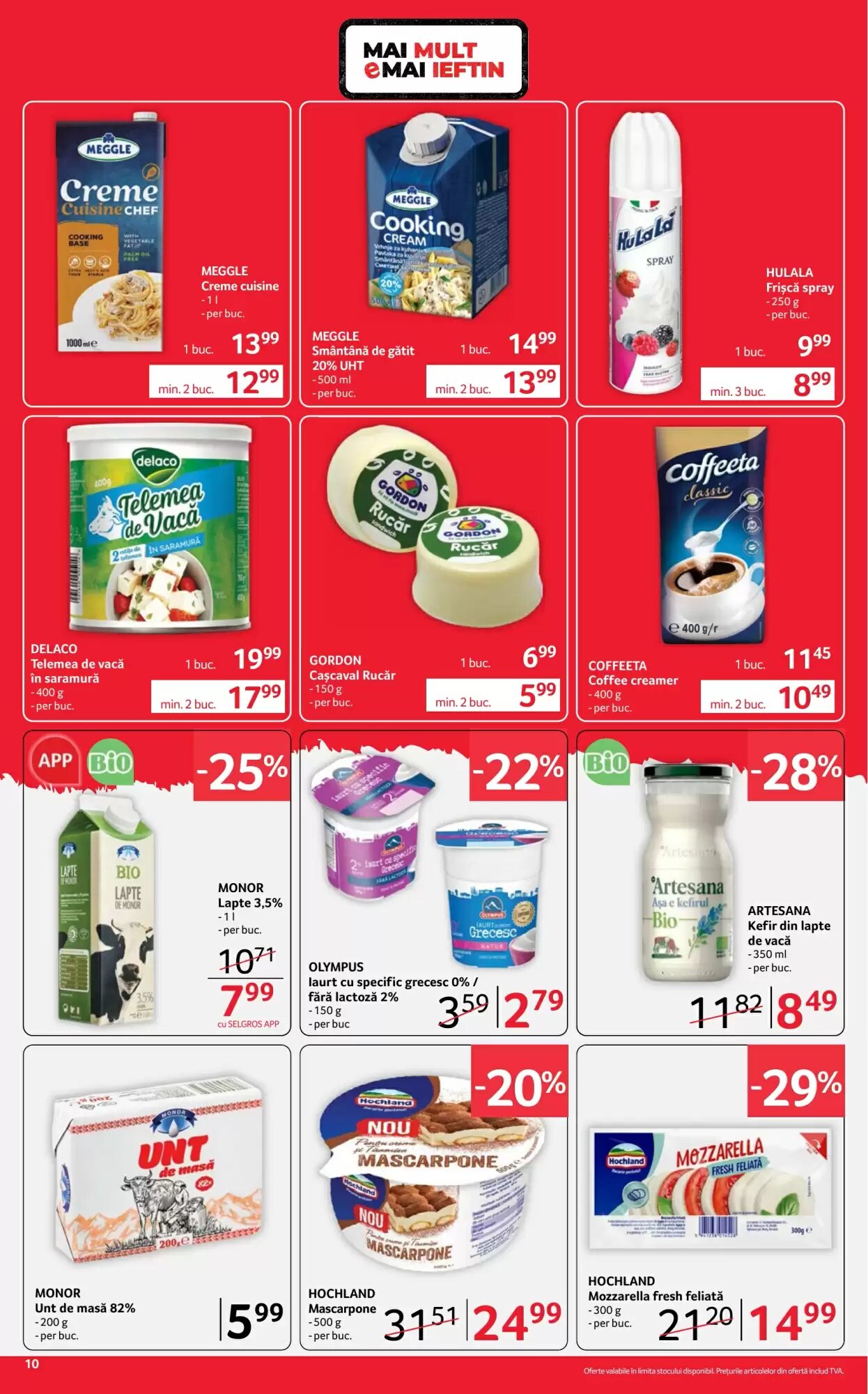 Catalogul cu oferte Selgros valabil de la 21.08.2026 - Pagina 10.