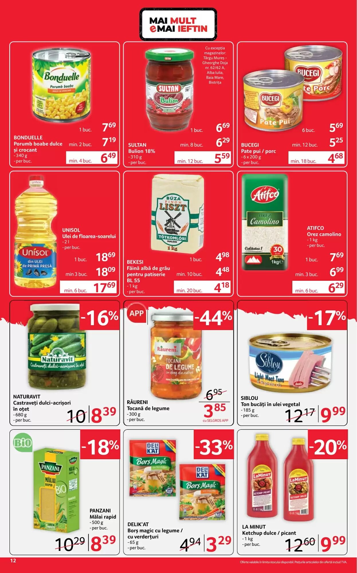 Catalogul cu oferte Selgros valabil de la 21.08.2026 - Pagina 12.