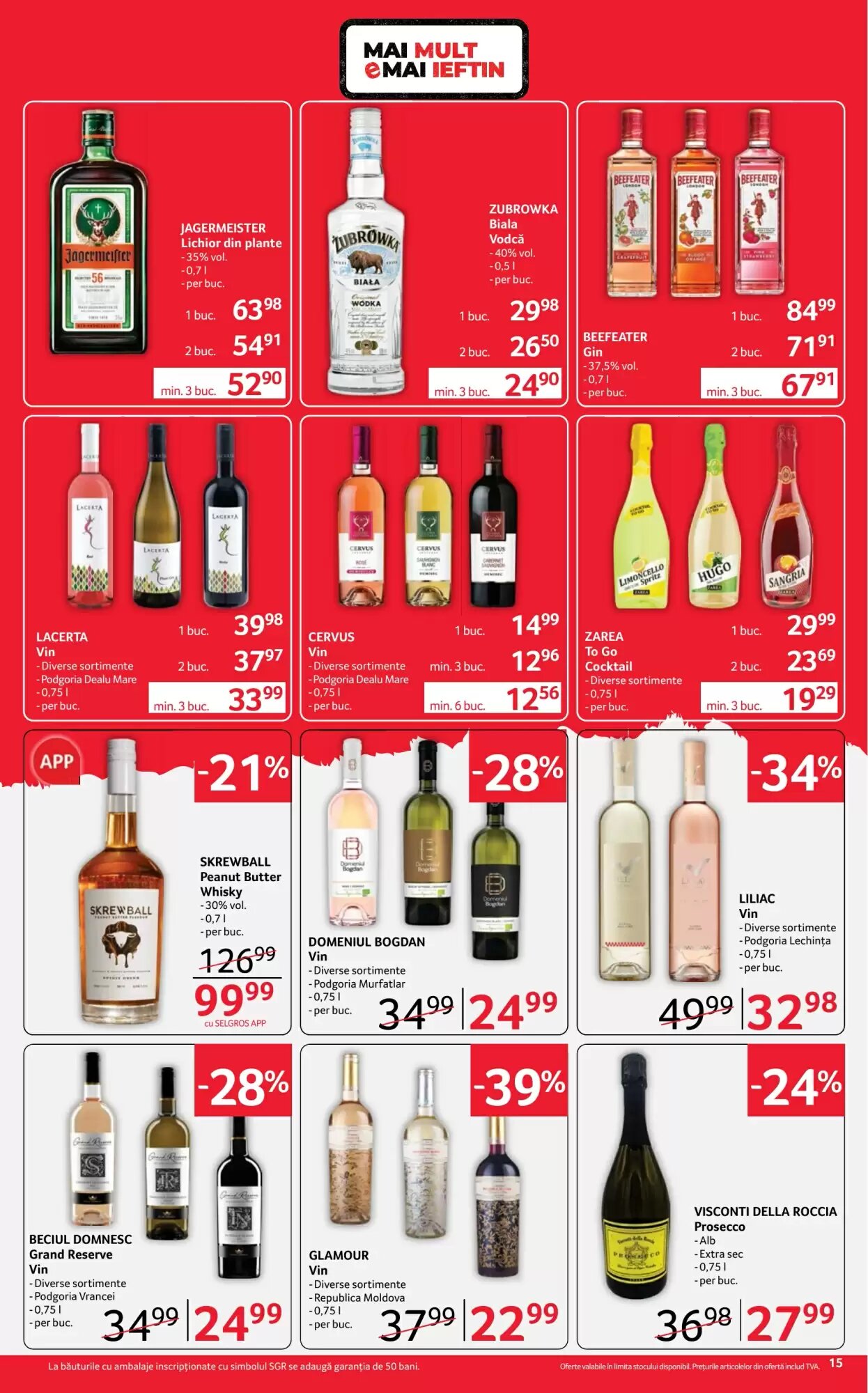 Catalogul cu oferte Selgros valabil de la 21.08.2026 - Pagina 15.