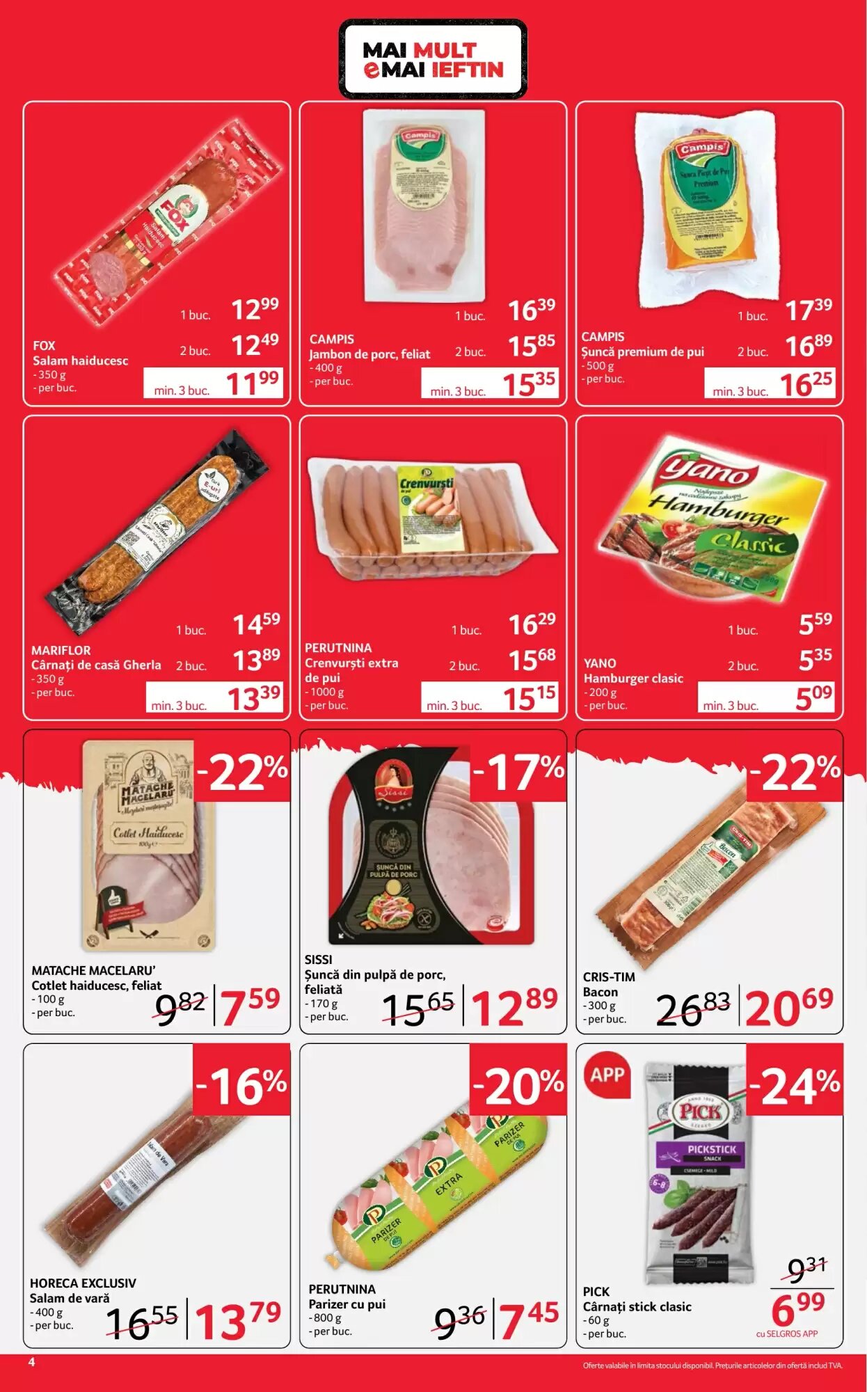 Catalogul cu oferte Selgros valabil de la 21.08.2026 - Pagina 4.