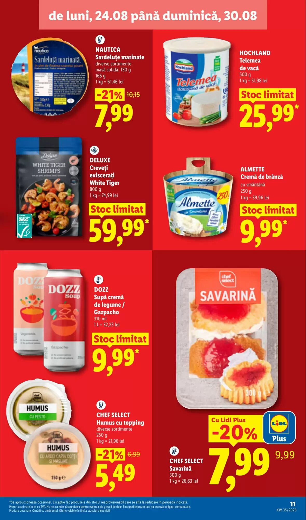 Catalogul cu oferte Lidl valabil de la 24.08.2026 - Pagina 11.