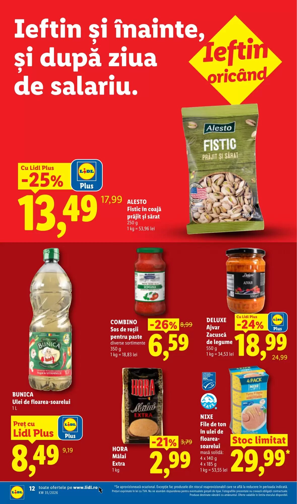 Catalogul cu oferte Lidl valabil de la 24.08.2026 - Pagina 12.