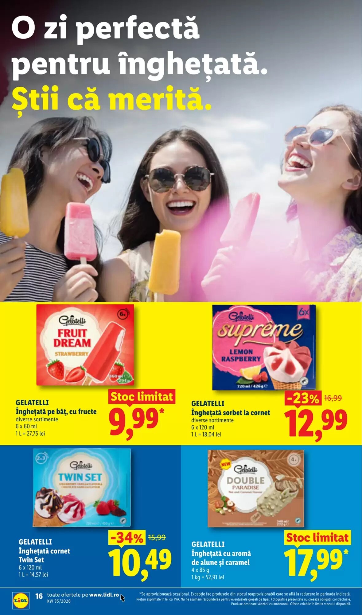 Catalogul cu oferte Lidl valabil de la 24.08.2026 - Pagina 16.